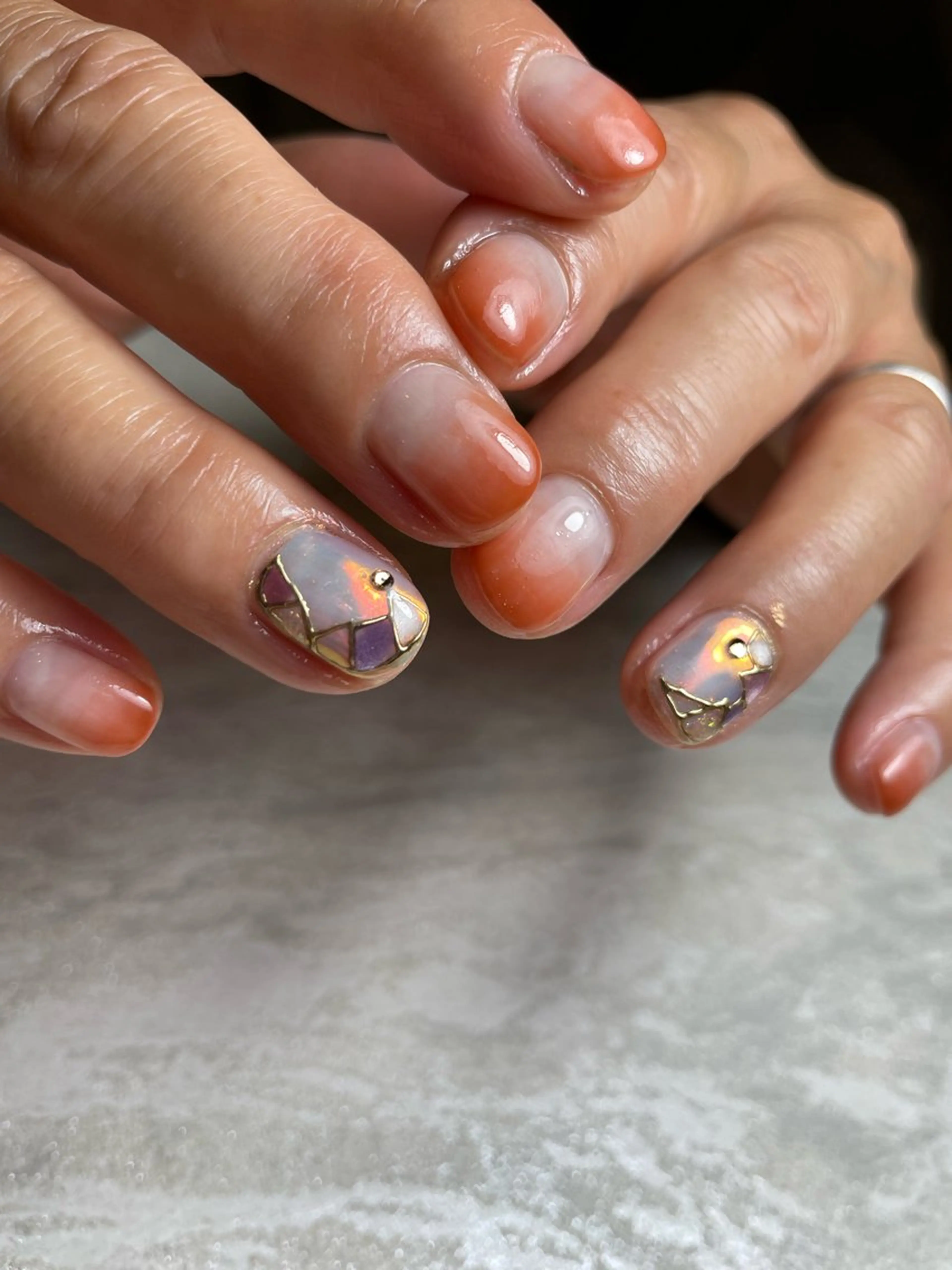 ネイル グラデーション ハンドネイル G's  nail所属・横浜本郷台駅 《G's nail》のネイルデザイン