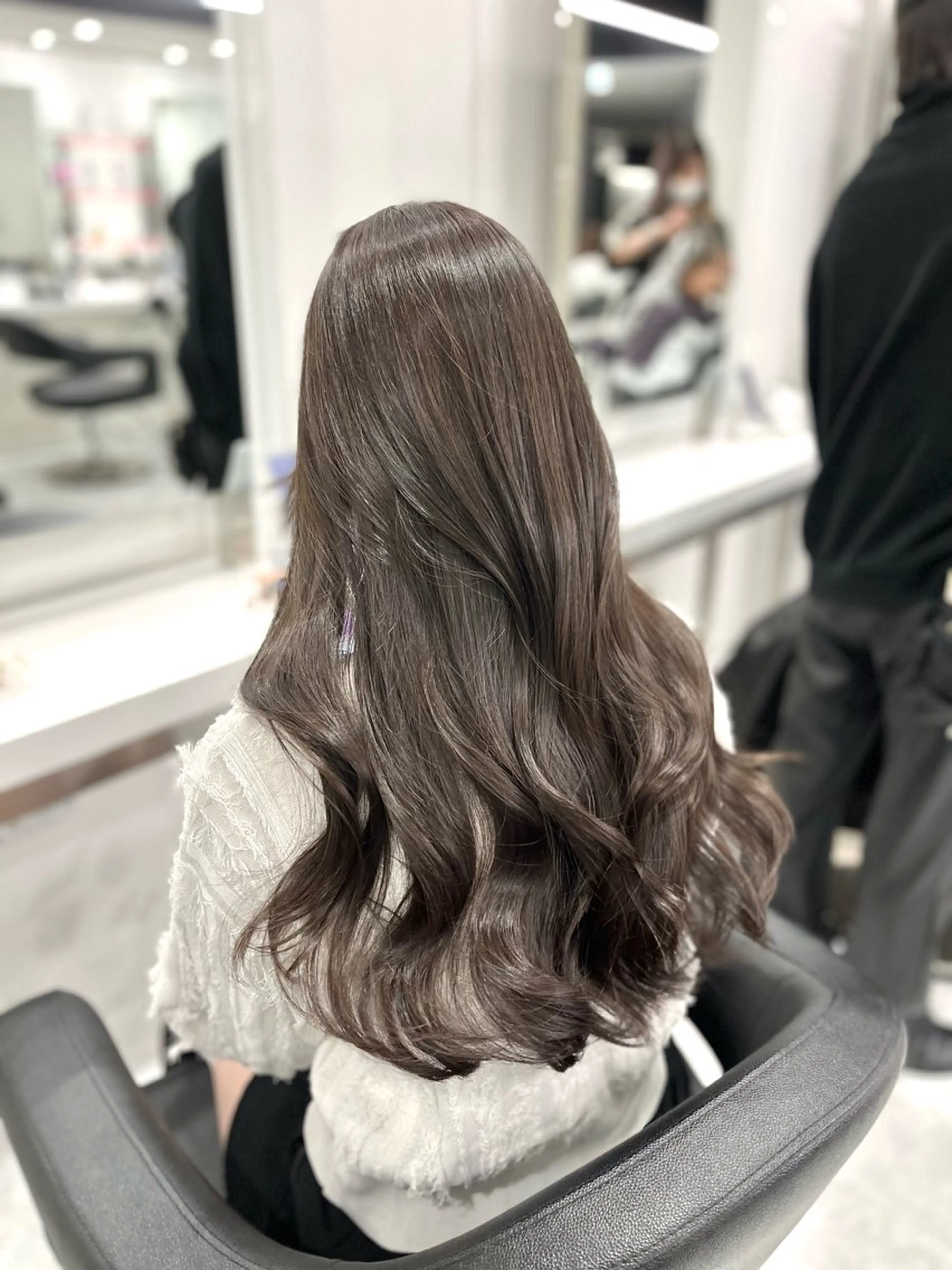ロング ヘアカラー トリートメント トレンドカラー/ ボブ🍒Yui🍒のヘアスタイル