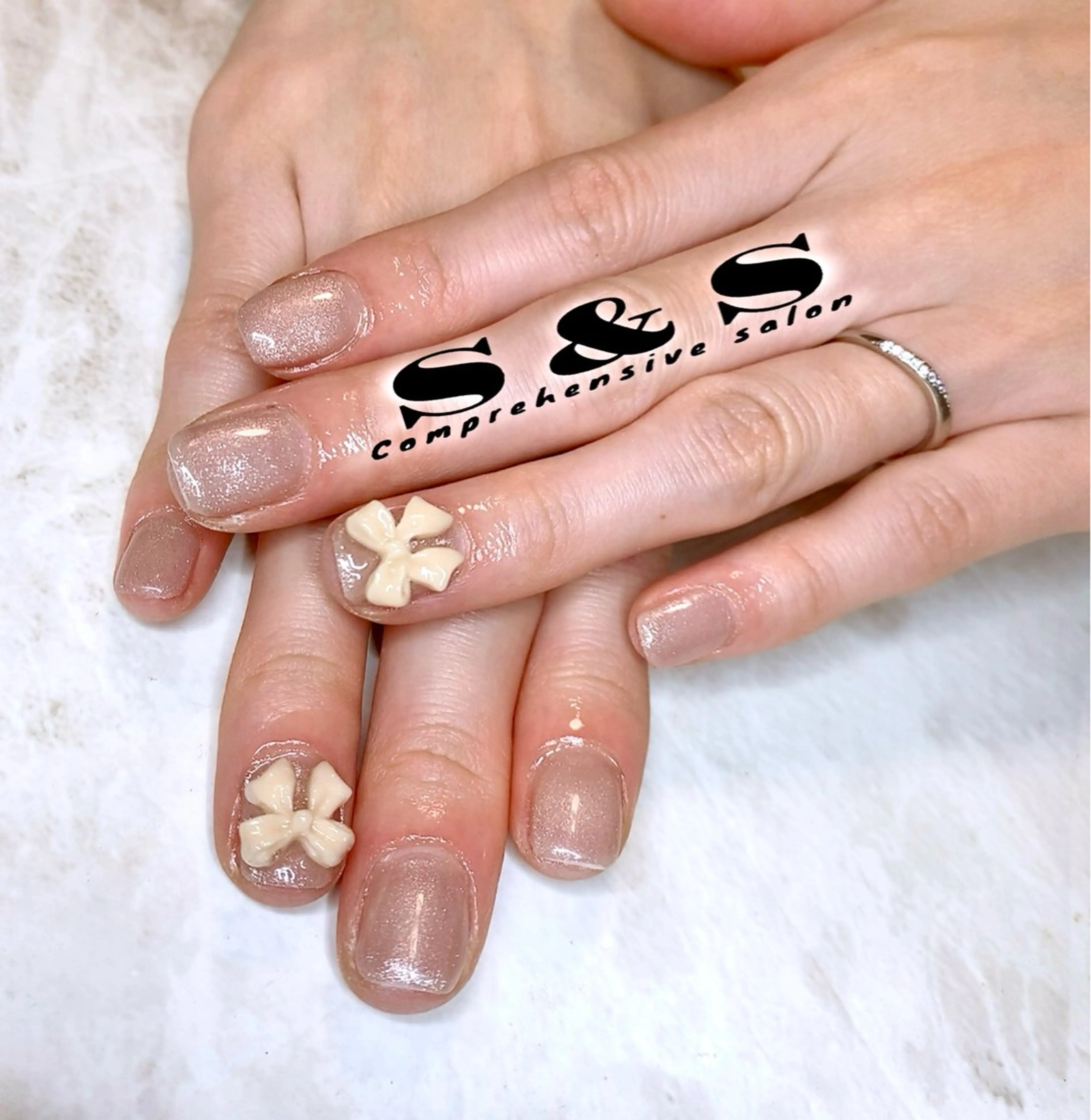 ネイル 長さ出し メンズネイル 持ち込み スカルプネイル S&S 村田小百合のネイルデザイン