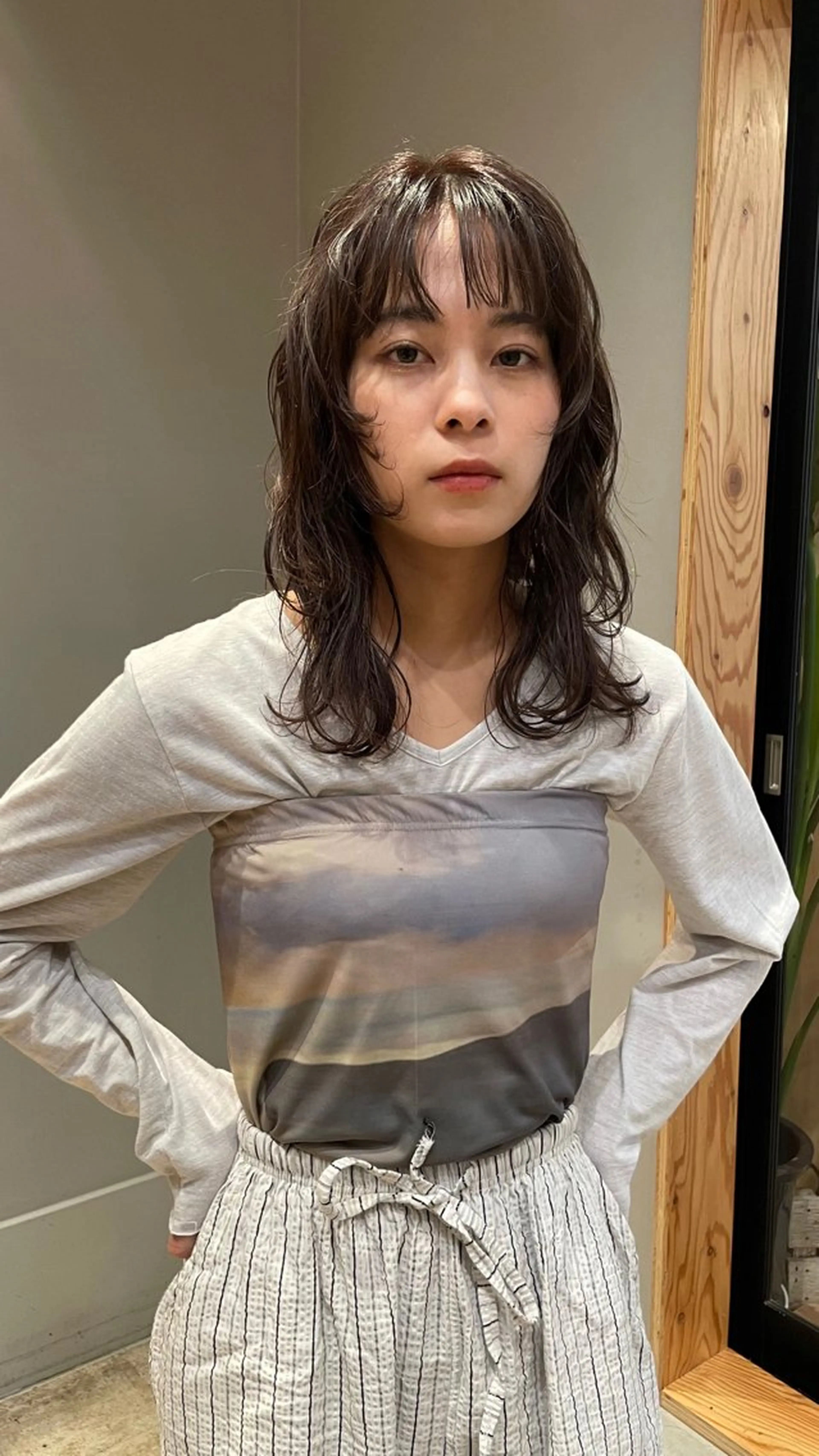 ミディアム パーマ 原宿/パーマ 🧺ユウマのヘアスタイル