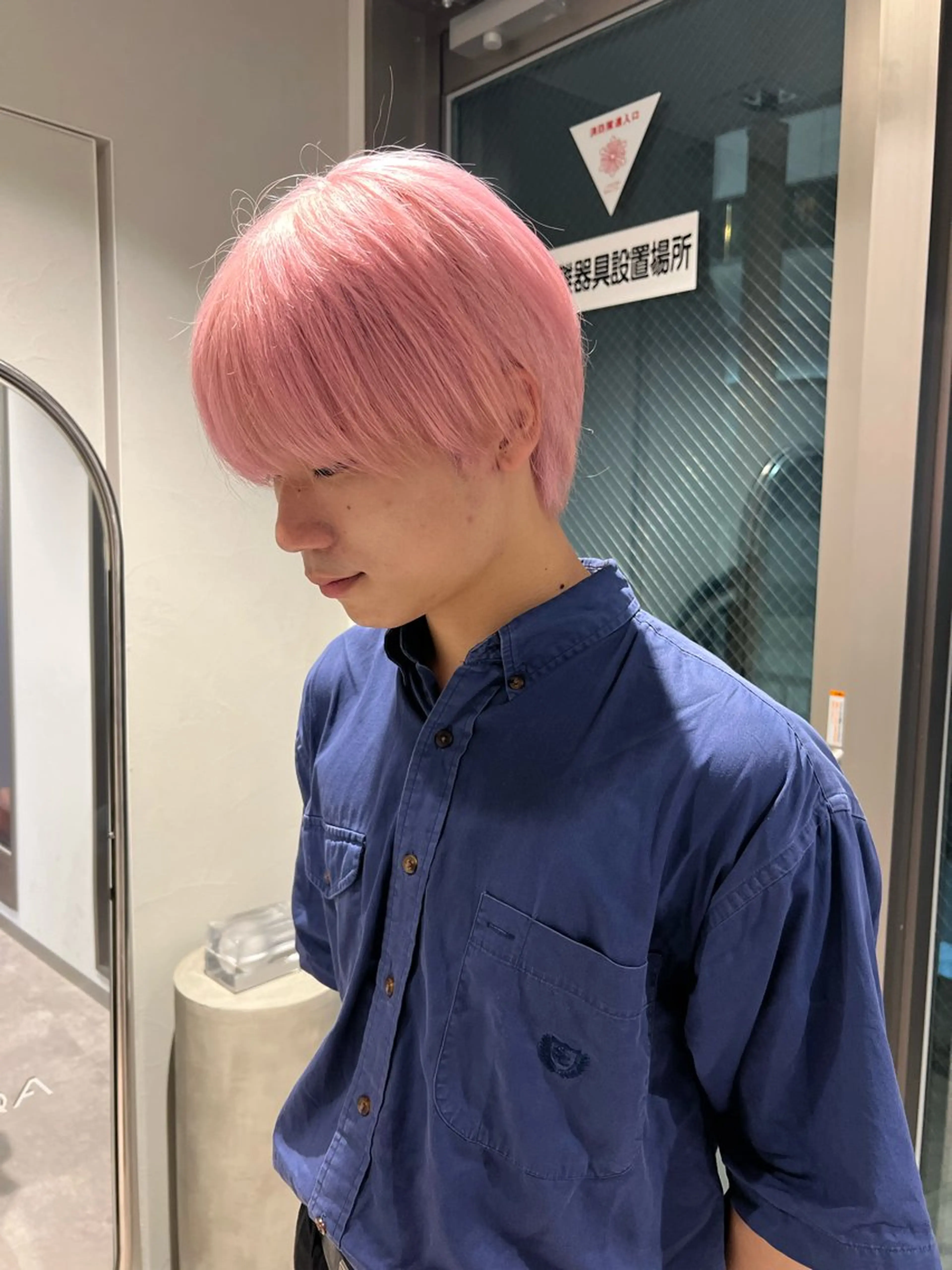 メンズ メンズハイトーン カット ヘアカラー 24時間受付🌈ブリ ーチ特化RYUTOのヘアスタイル