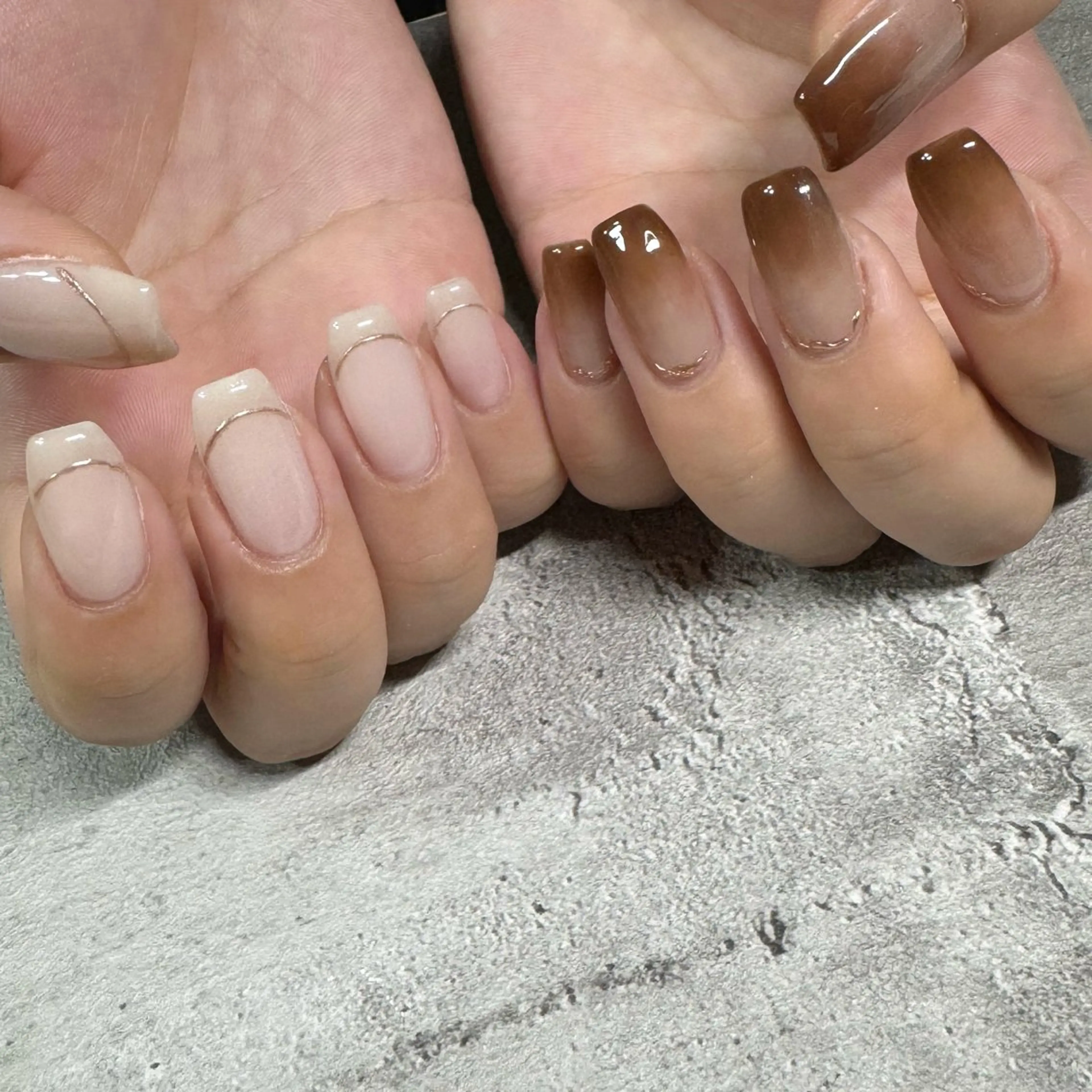 ネイル ジェルネイル 東 千夏のネイルデザイン