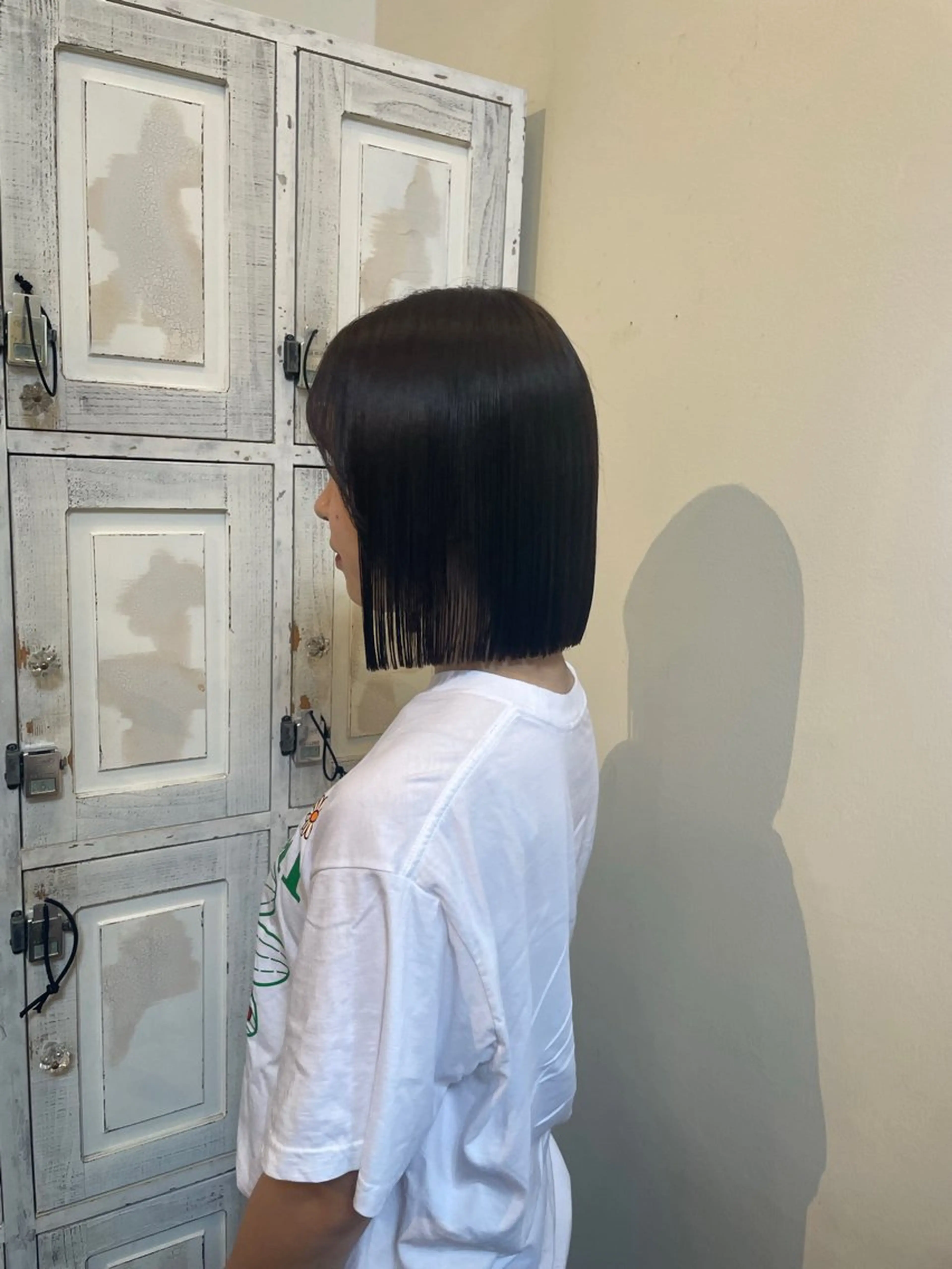 ショート ボブ 中村 潤菜のヘアスタイル