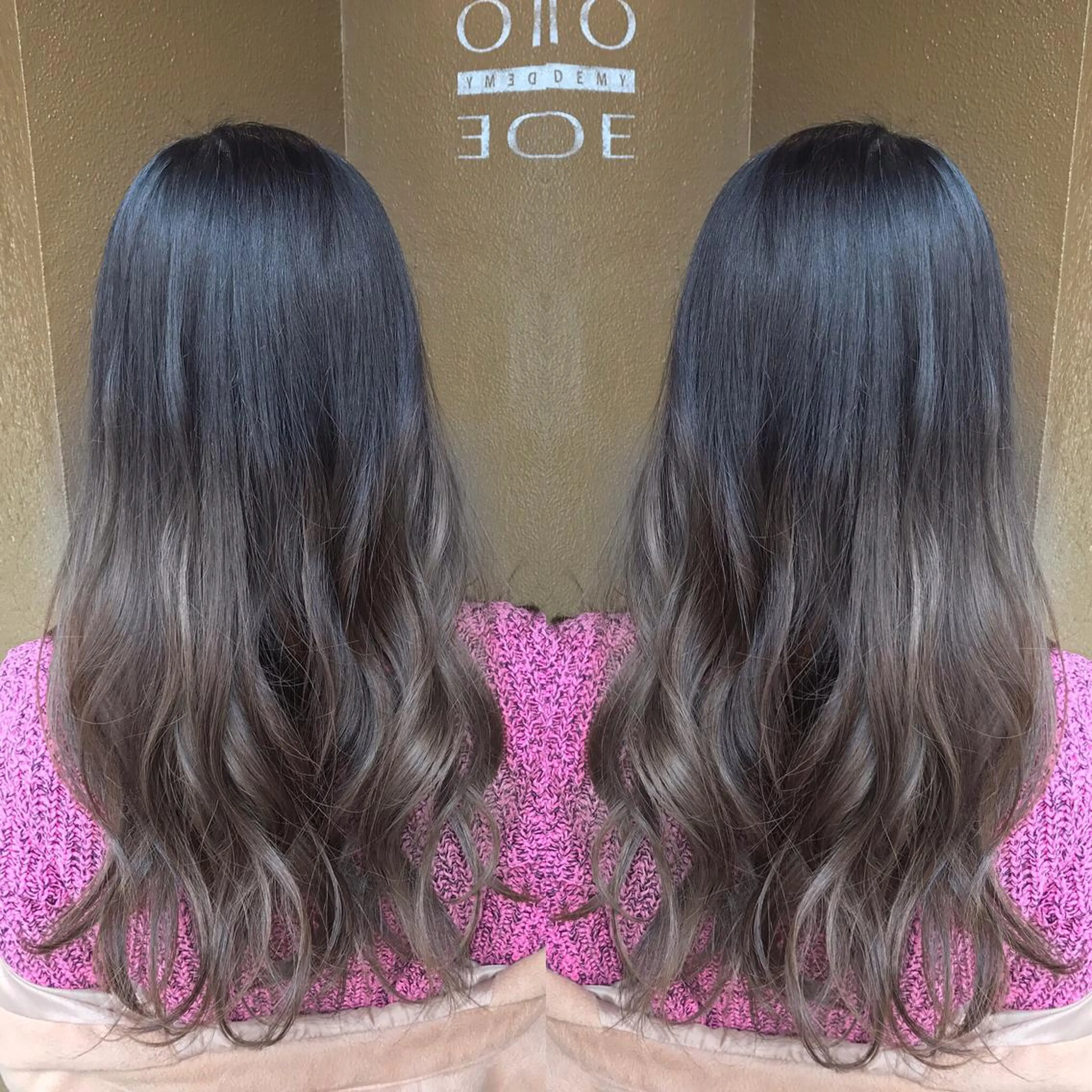 ロング カラー アッシュ グラデーションカラー 艶色&髪質改善 ✨ヨシムラユウシのヘアスタイル