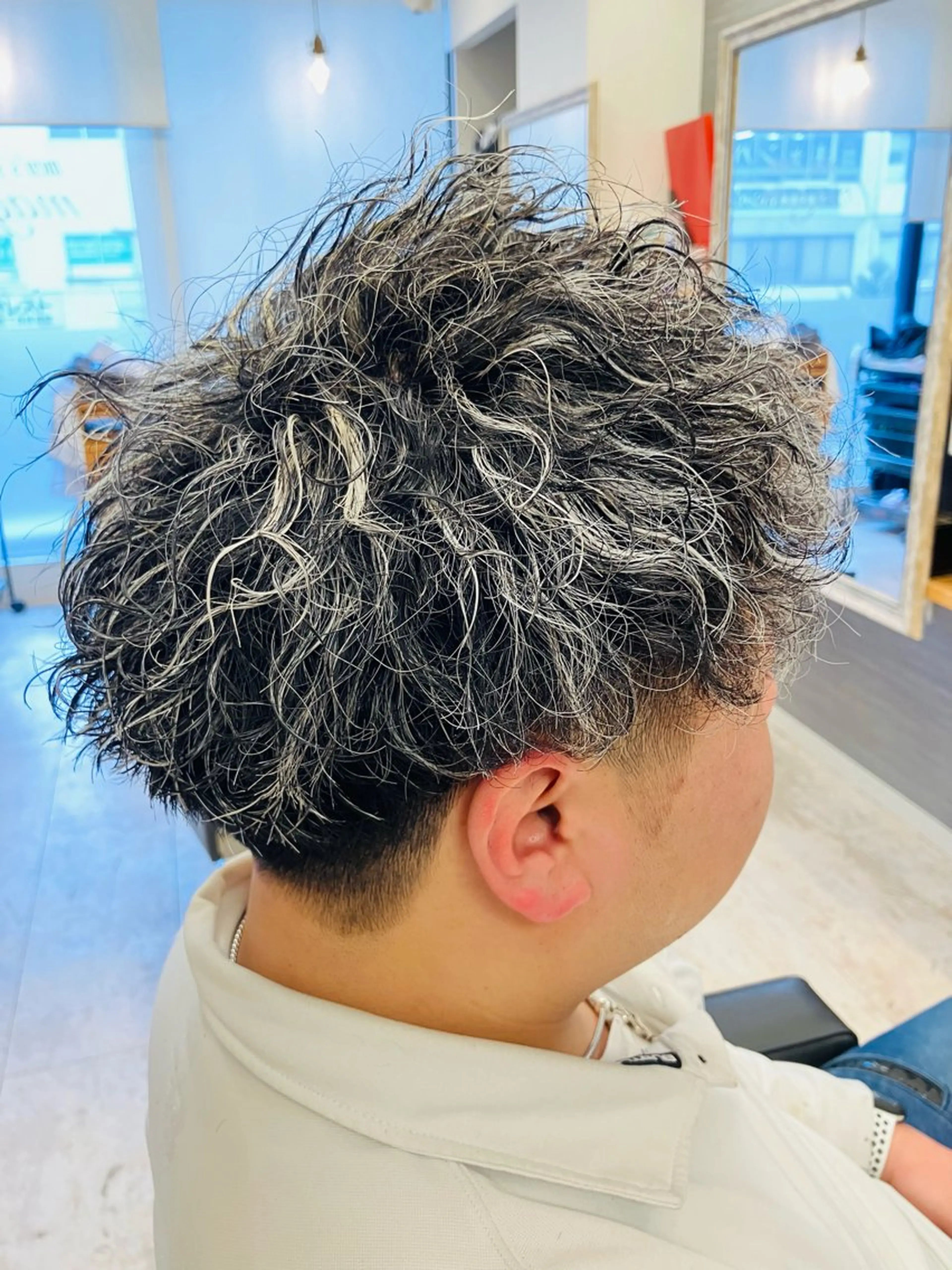 パーマ メンズ カット ヘアカラー パーマ メンズ特化/パーマ/ フェードWATARUのヘアスタイル