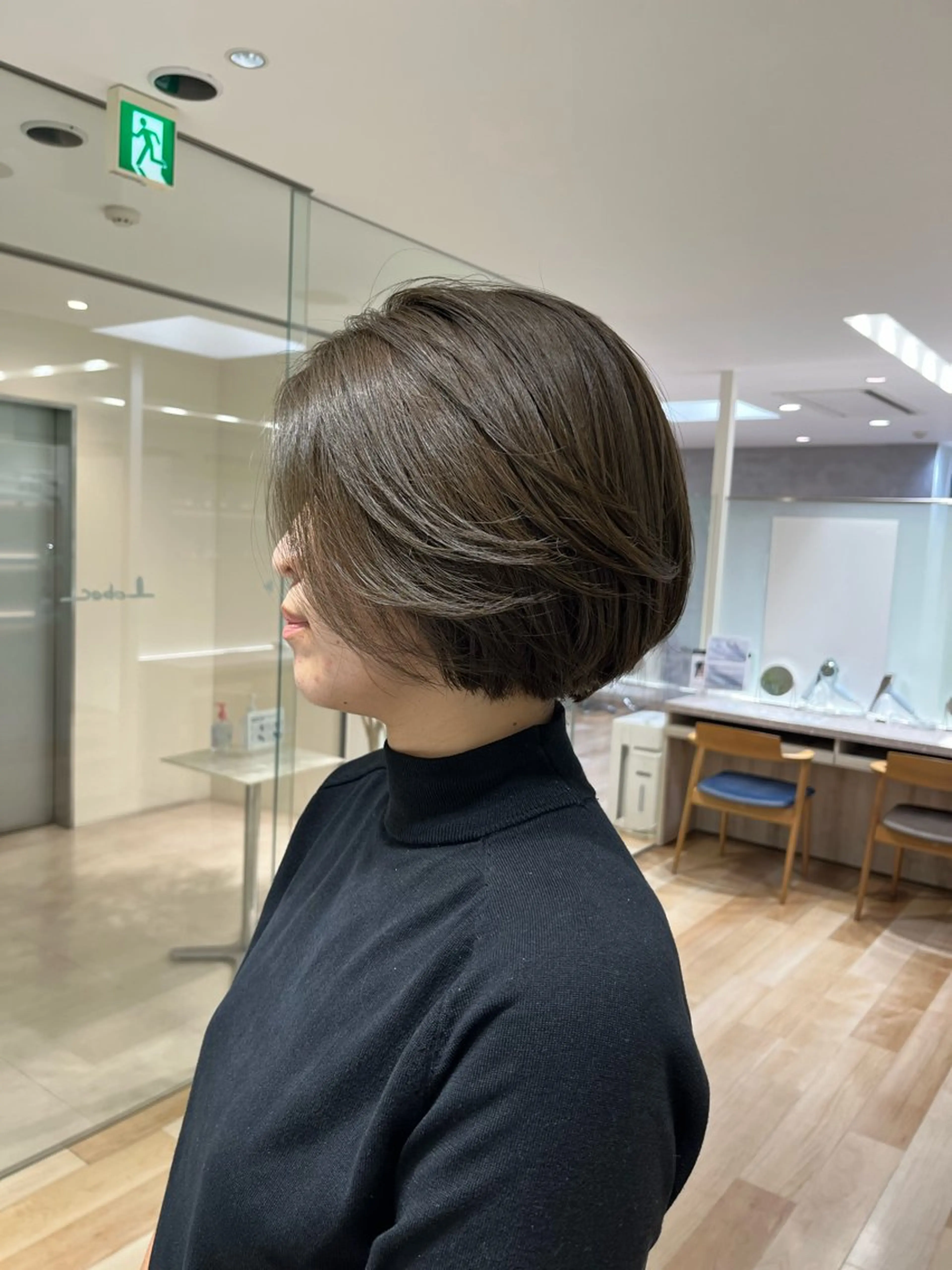 ショート ショートボブ ボブ ショートヘア 大人かわいい lobec/田代のヘアスタイル