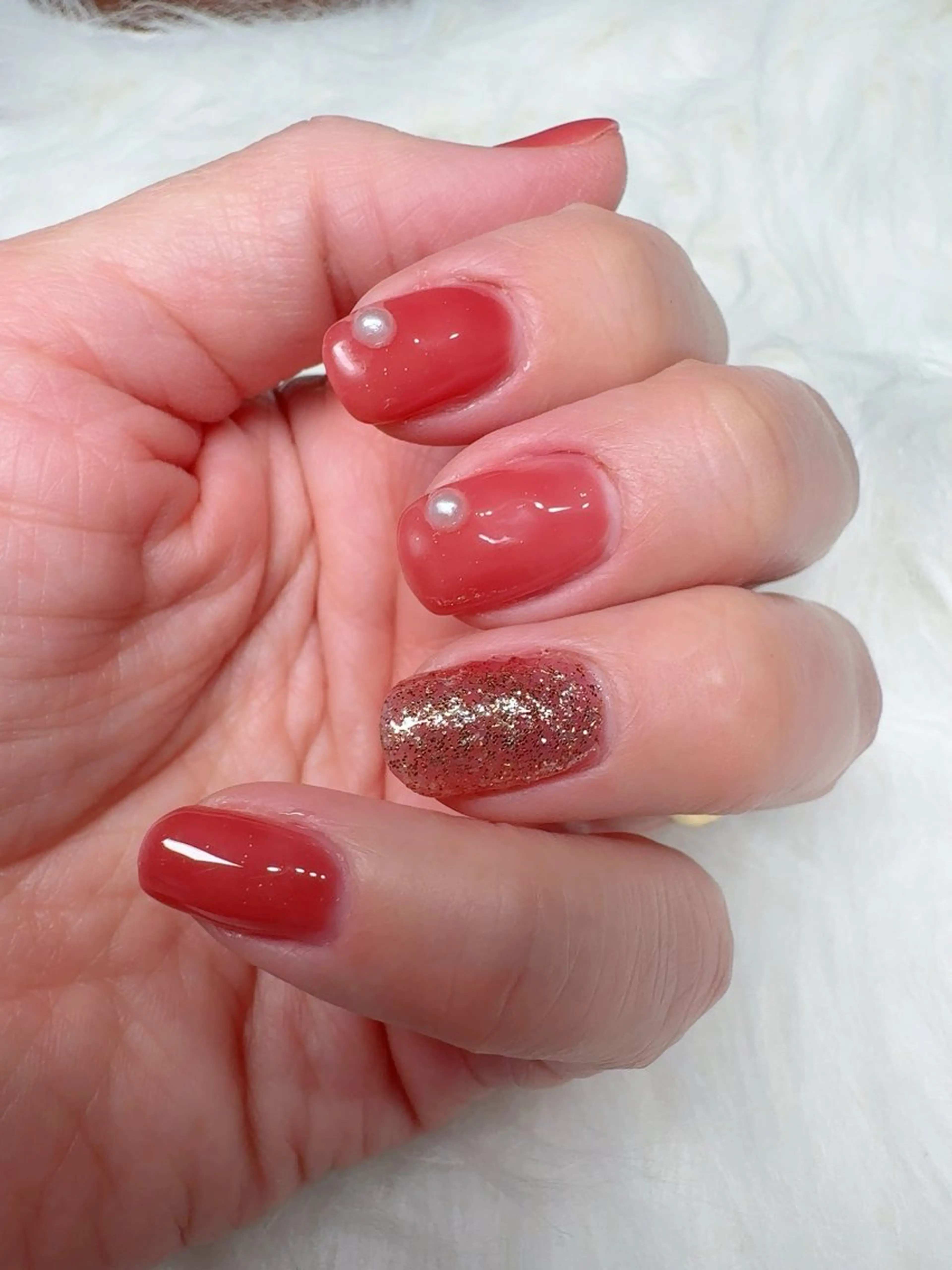 ネイル ハンドネイル nail salon en所属・【自爪育成】nail salon enのネイルデザイン