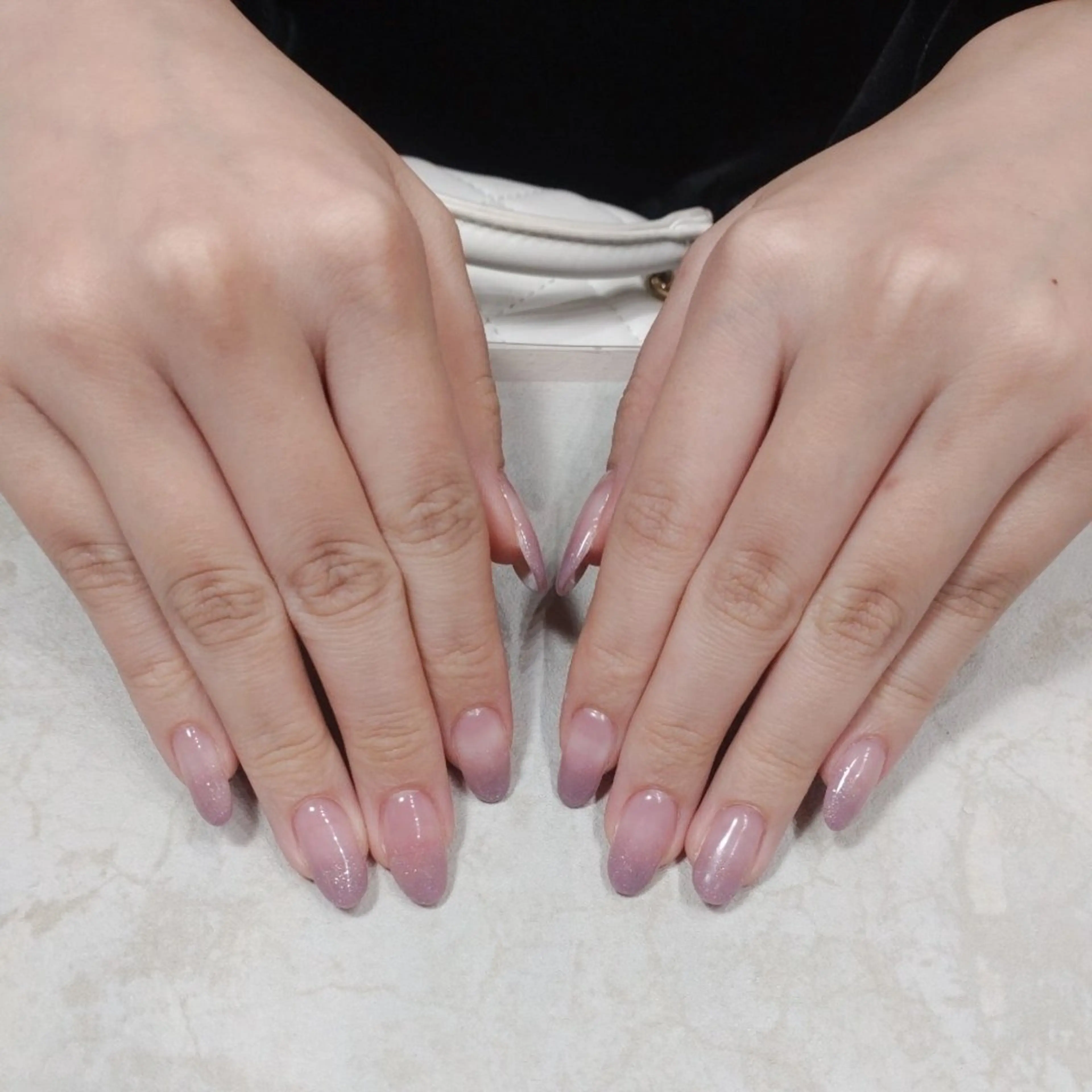 ネイル グラデーション ラメ(グリッター) ラメグラデーション Allure _kのネイルデザイン
