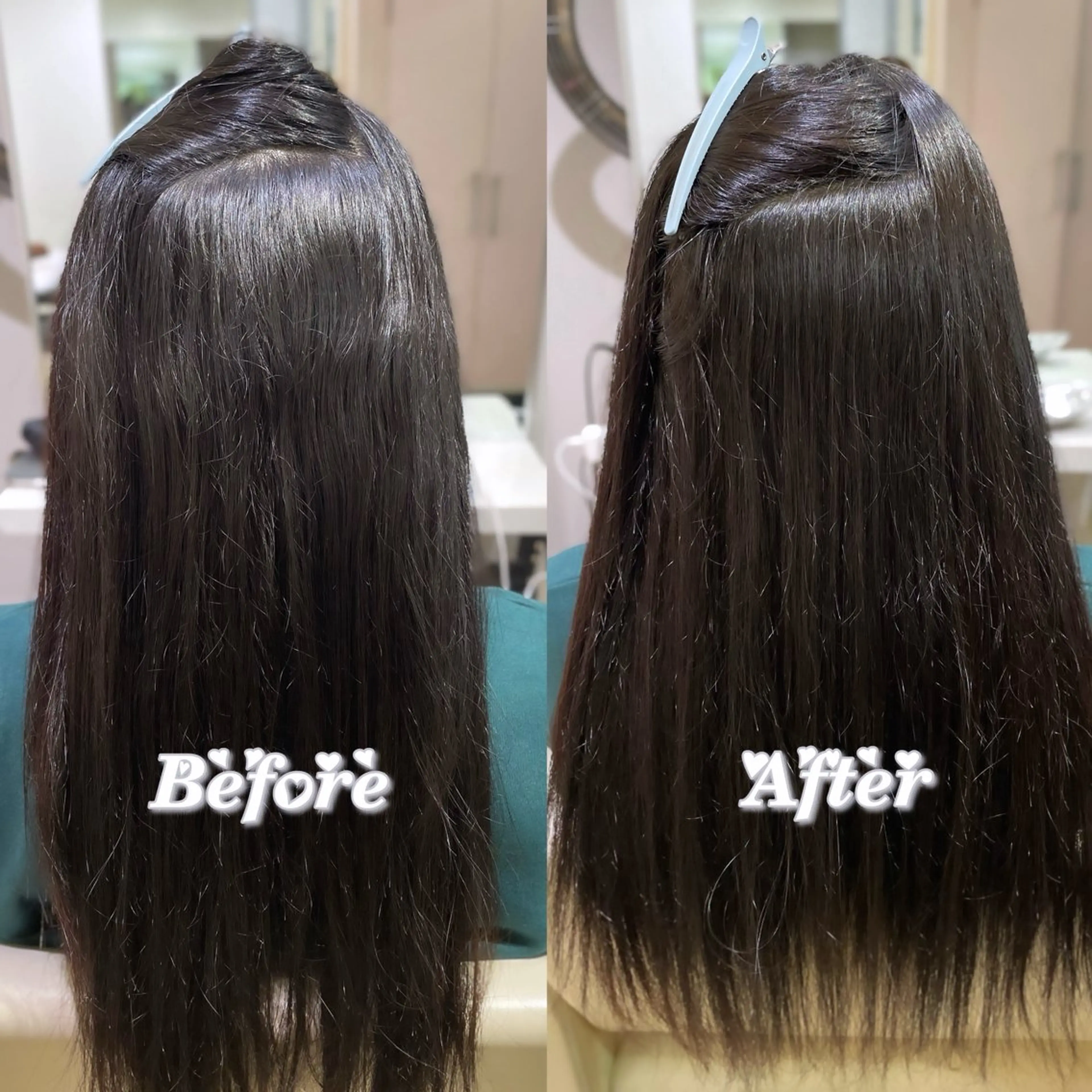 【⭐️8/2 18:30~限定⭐️】カット＋縮毛矯正💈✂(ボブ​〜​ロングの方、前髪のみ✖️)の写真