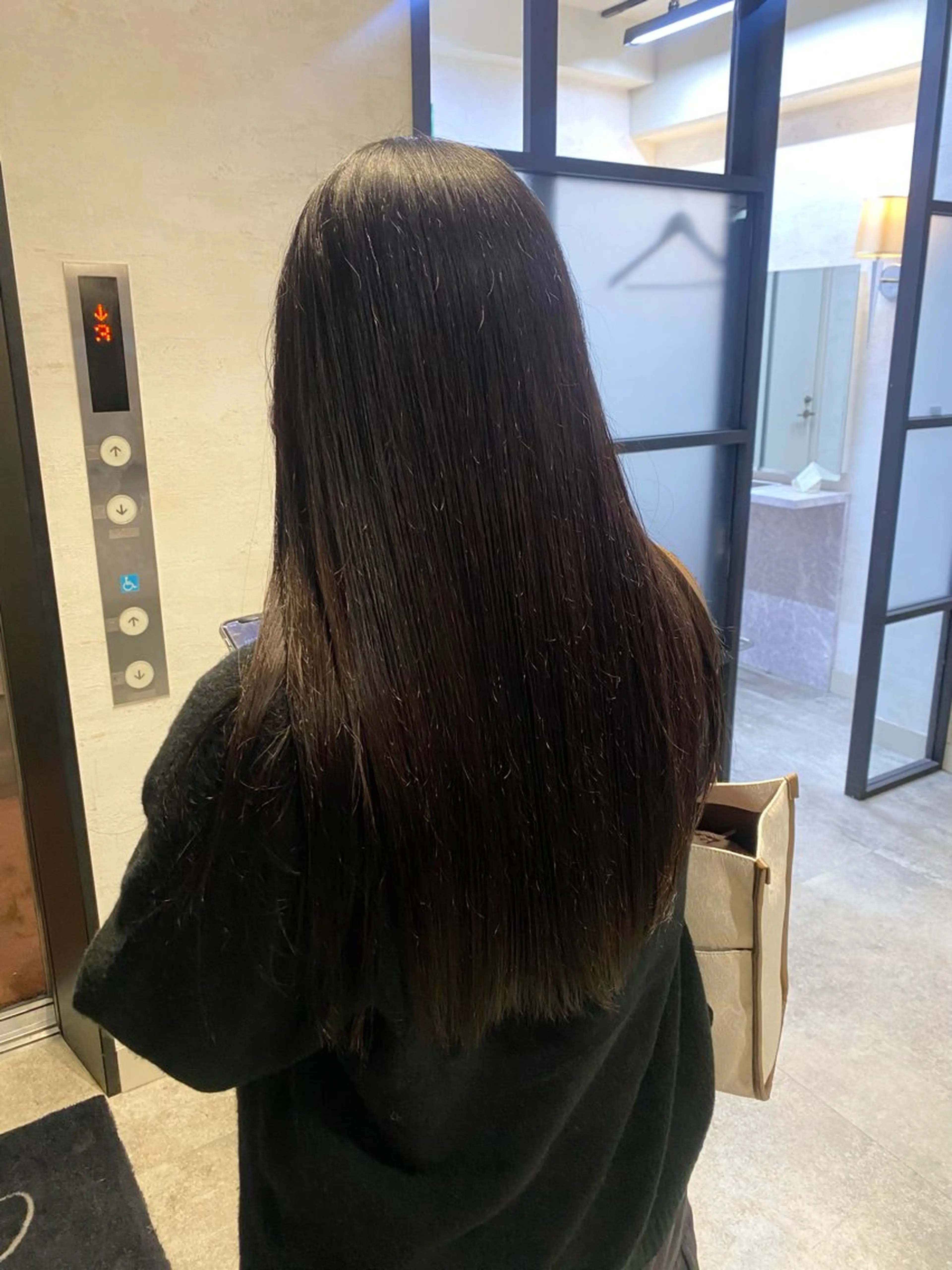 ロング カット ヘアカラー 縮毛矯正 トリートメント 🍓小野 紗由美🍓のヘアスタイル