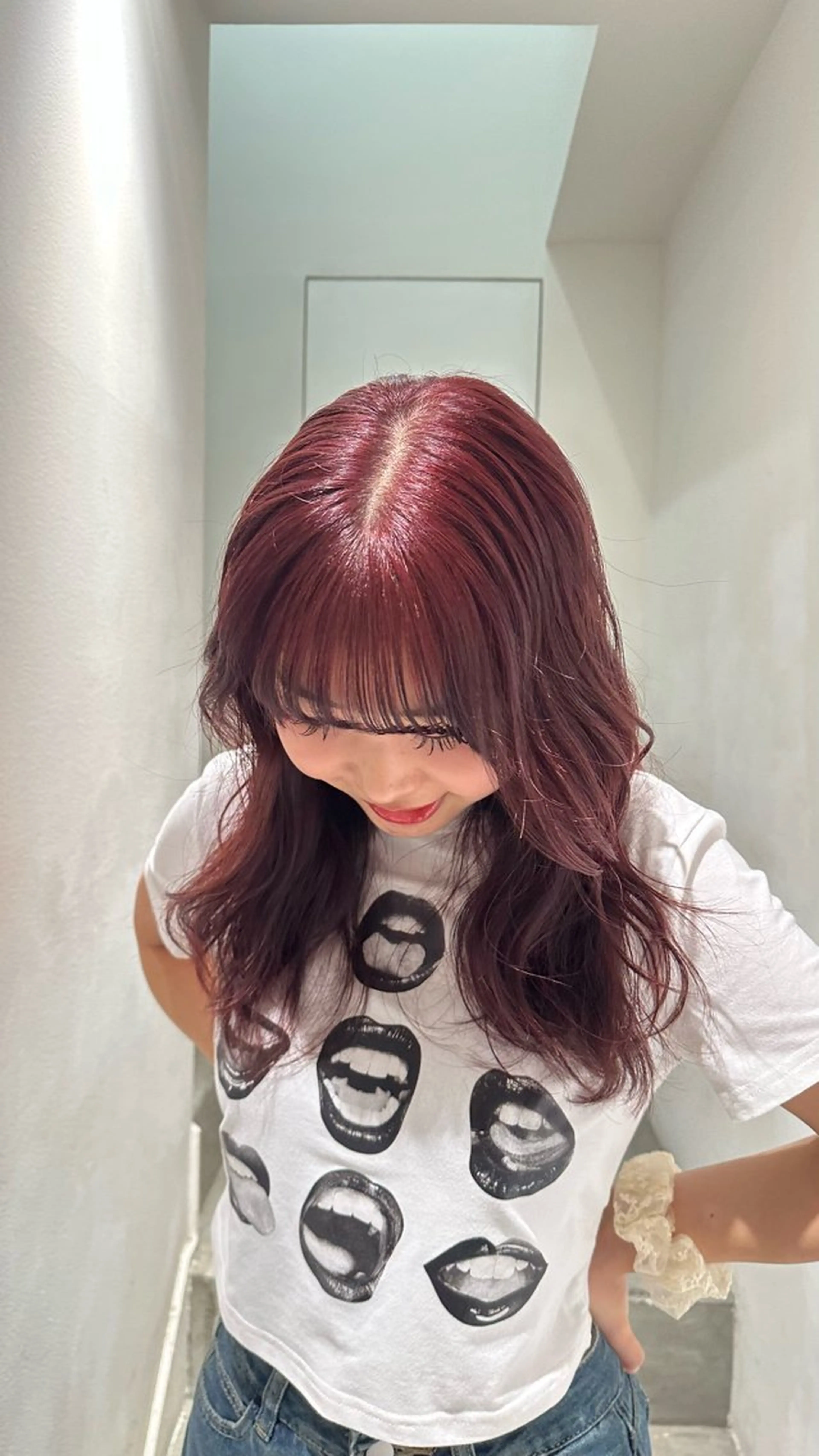 カラー shizuku / 🕊️透明感艶カラーのヘアスタイル