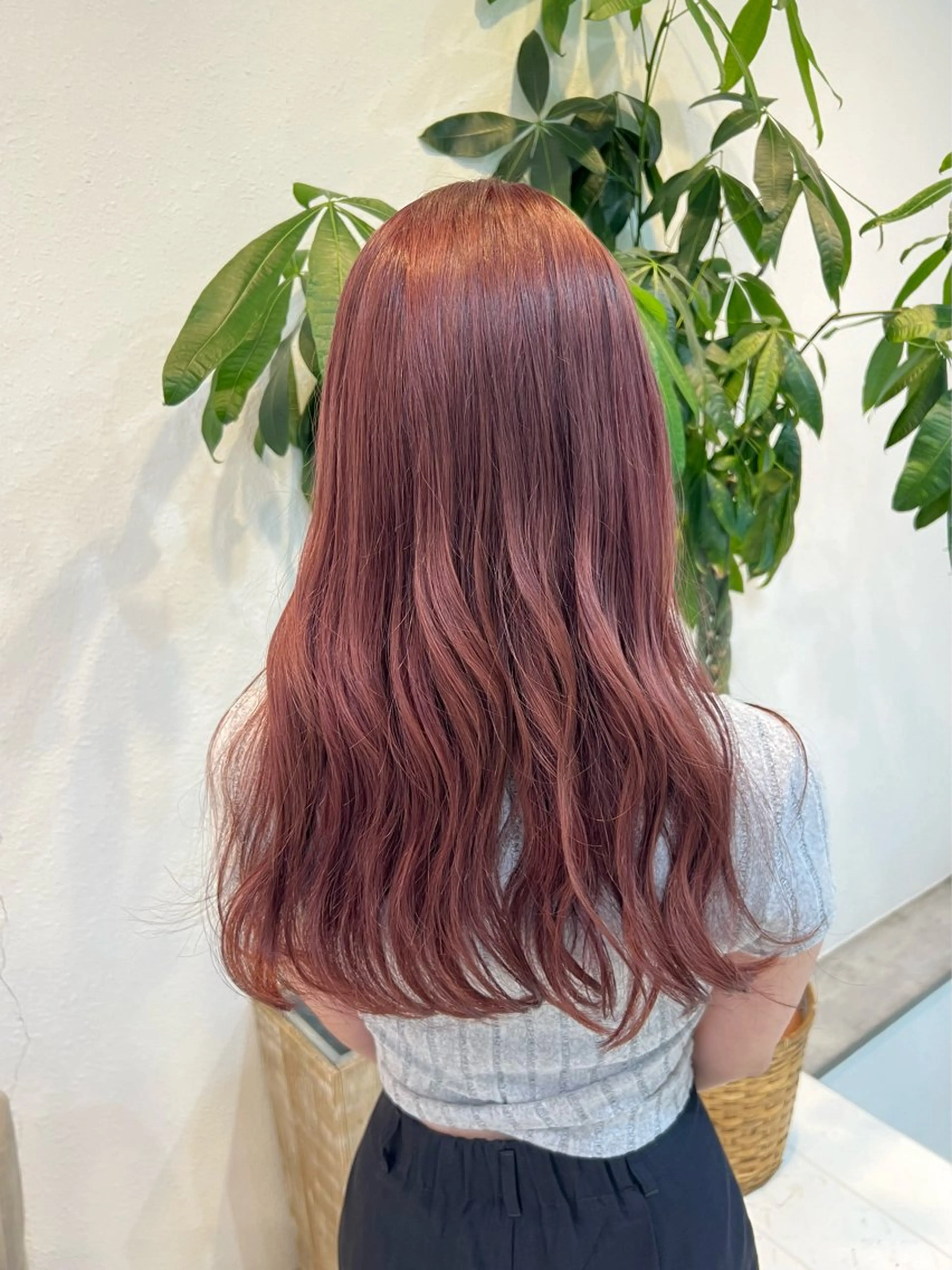 ロング カラー ベージュカラー ブリーチ ブラウンカラー ケアブリーチ カシス ヘアカラー ブリーチカラー🦋‪ 田中さくらのヘアスタイル