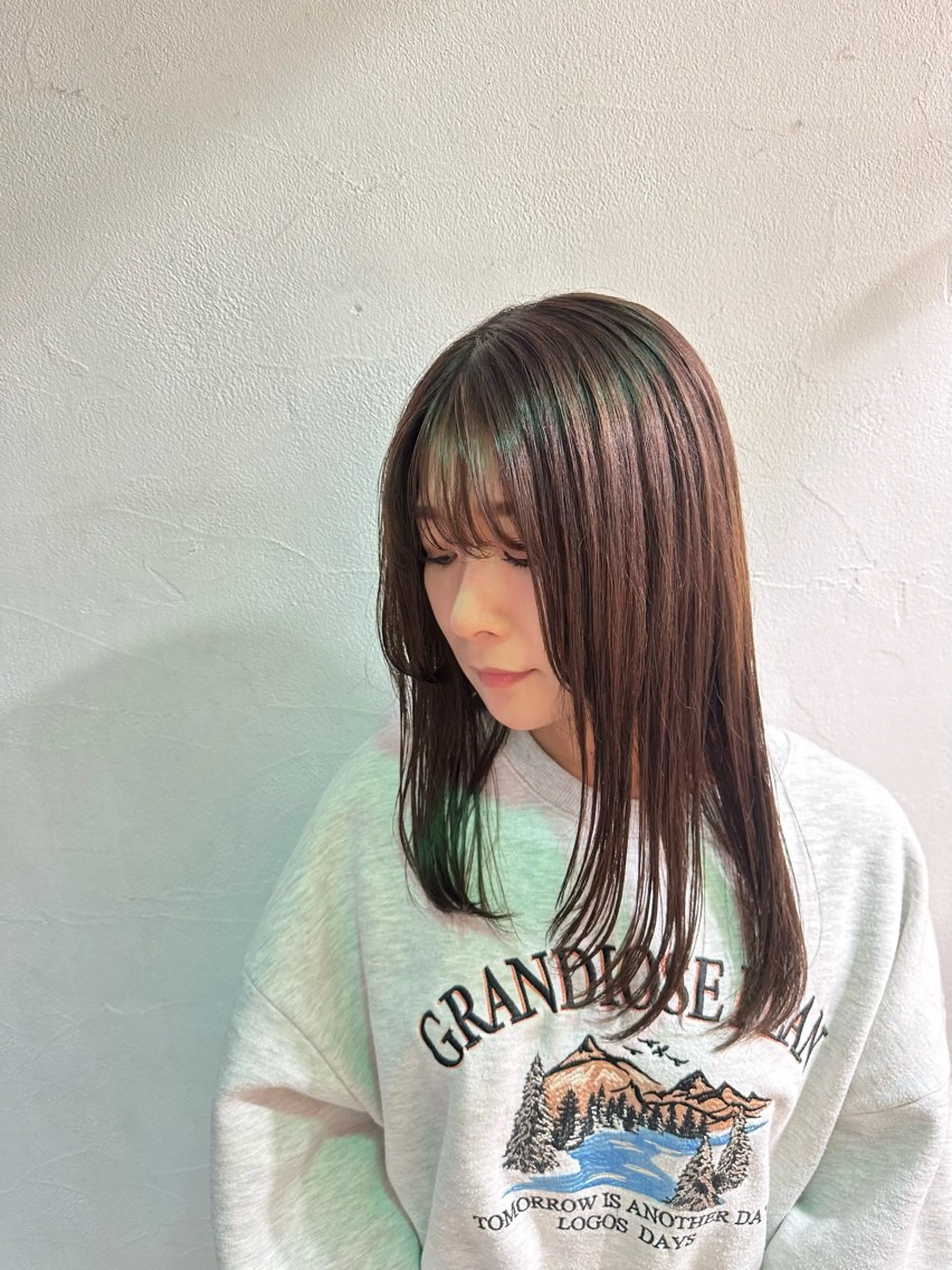 ミディアム カラー 縮毛矯正 カット 縮毛矯正 トリートメント KAKERU/ボブ/ ショート/パーマ🌱のヘアスタイル