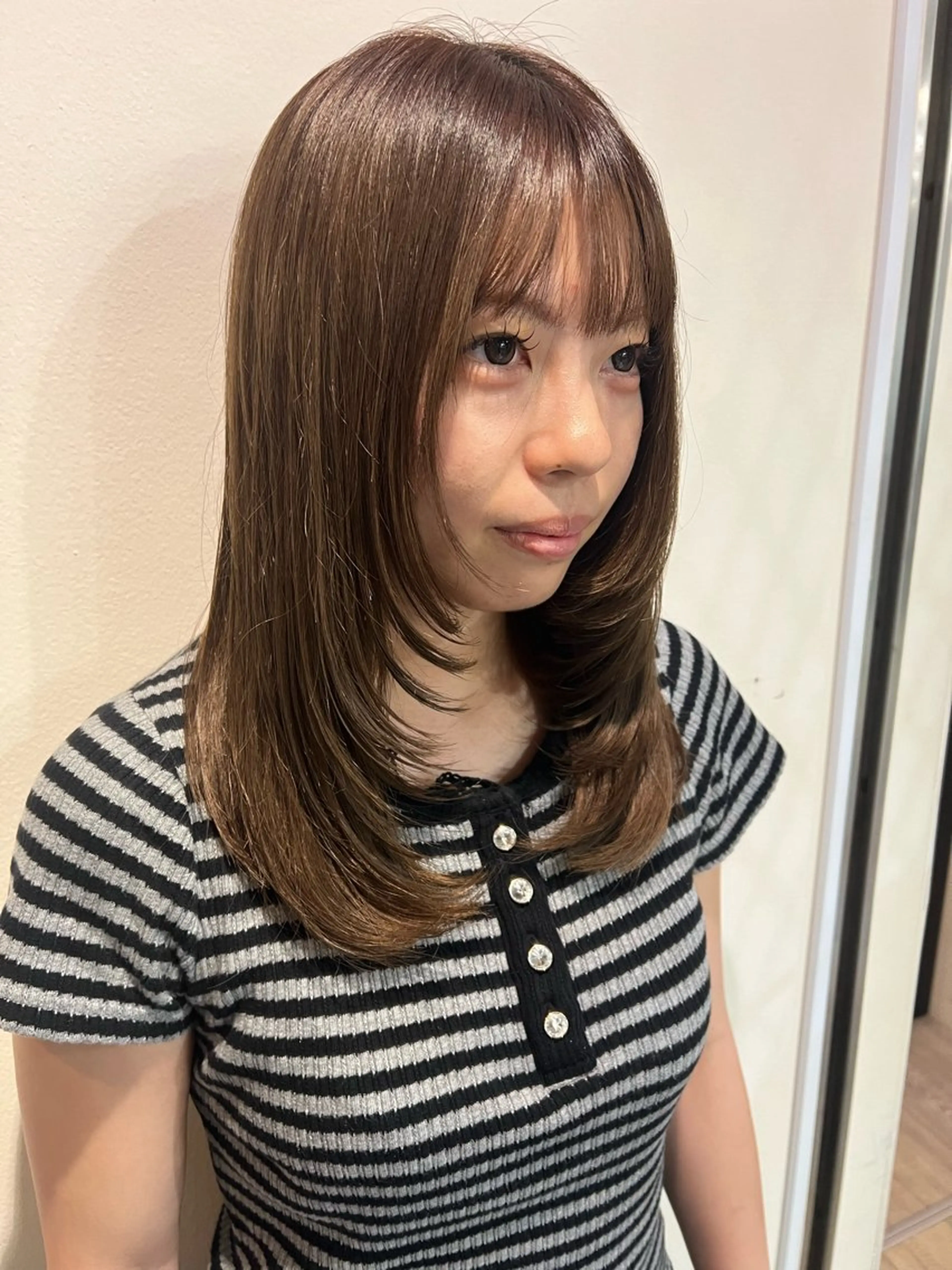 セミロング brick by brace所属・yuuna 🪽のヘアスタイル