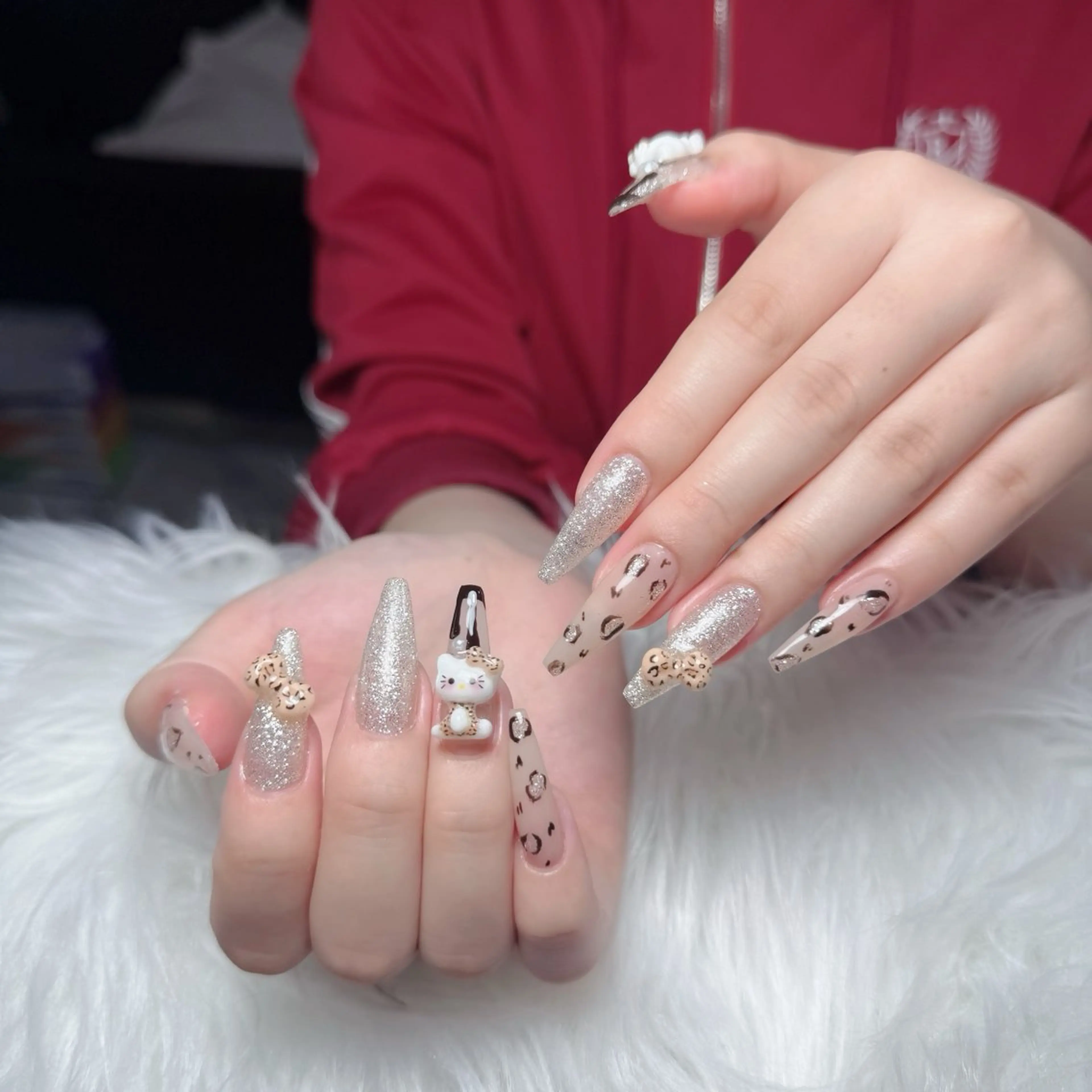 ネイル アートネイル フレンチネイル ジェルネイル 韓国ネイル マグネットネイル ハンドネイル Lenie Nail Okuboのネイルデザイン