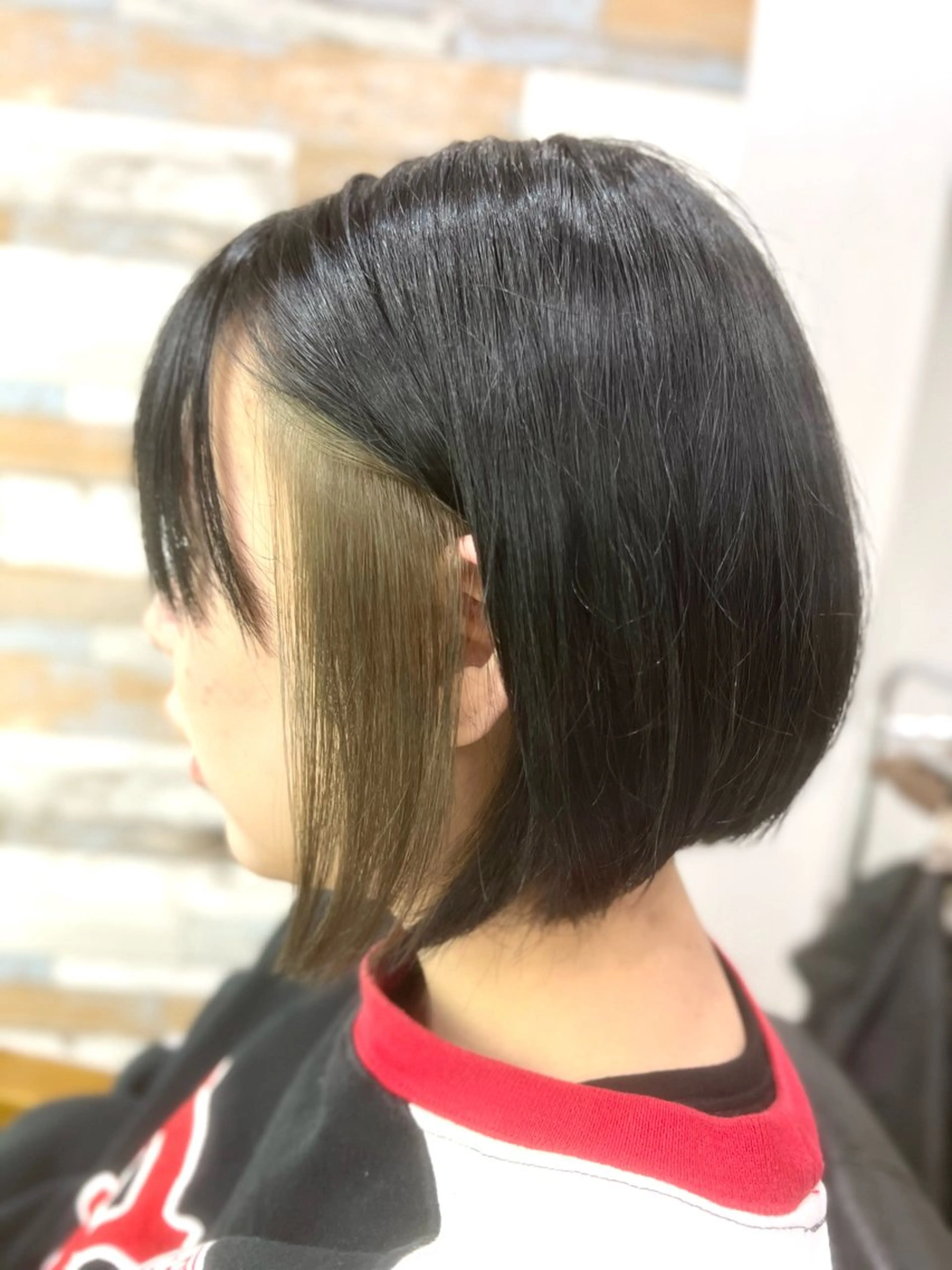 ✨️10月オススメカラークーポン✨️アッシュべージュインナー&2stepケアトリートメント✨(ブリーチなしダブルカラー)の写真