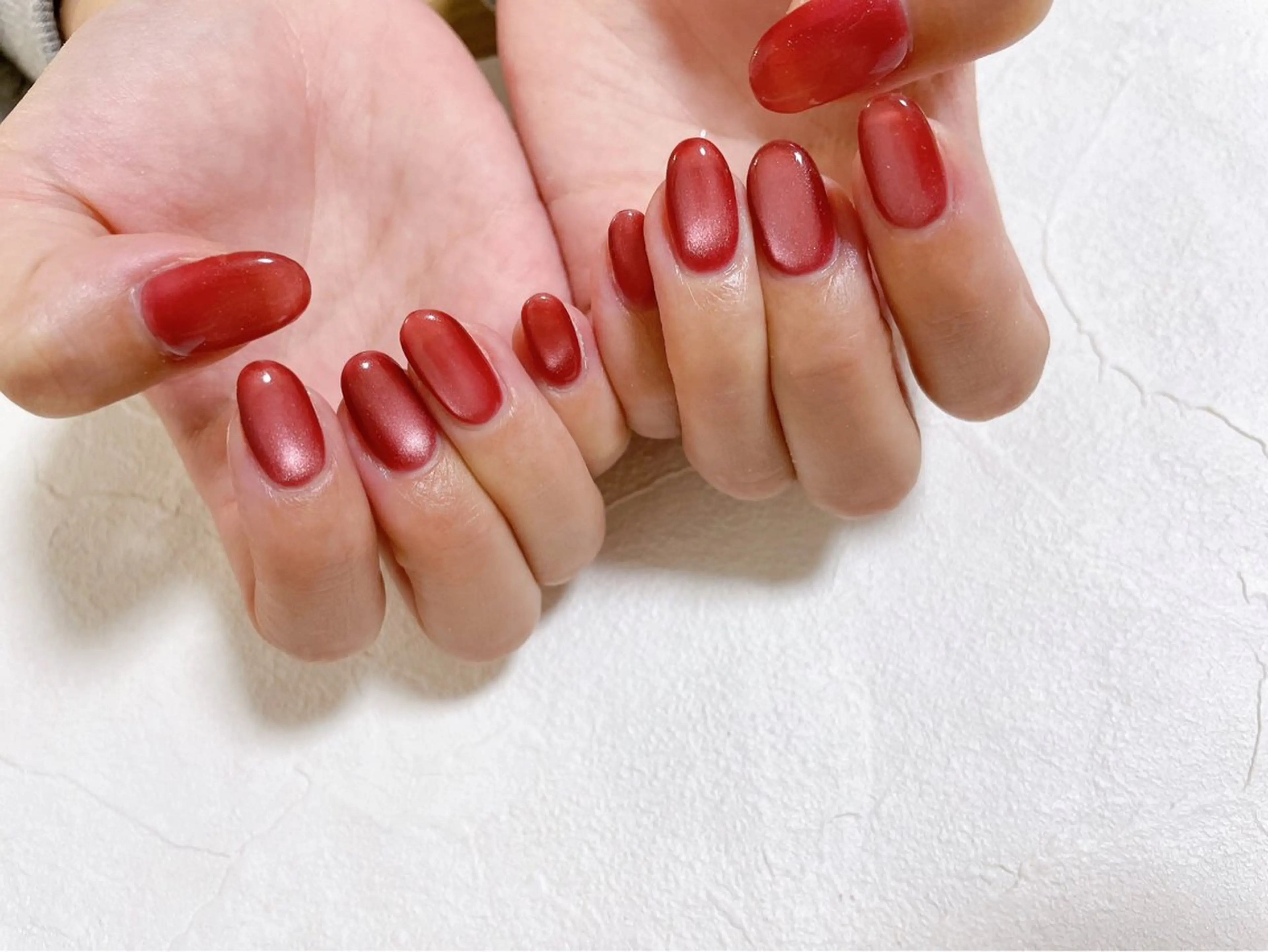 ネイル オーロラネイル フットネイル フレンチネイル ジェルネイル 韓国ネイル ハンドネイル Mogu nail 二子玉川のネイルデザイン