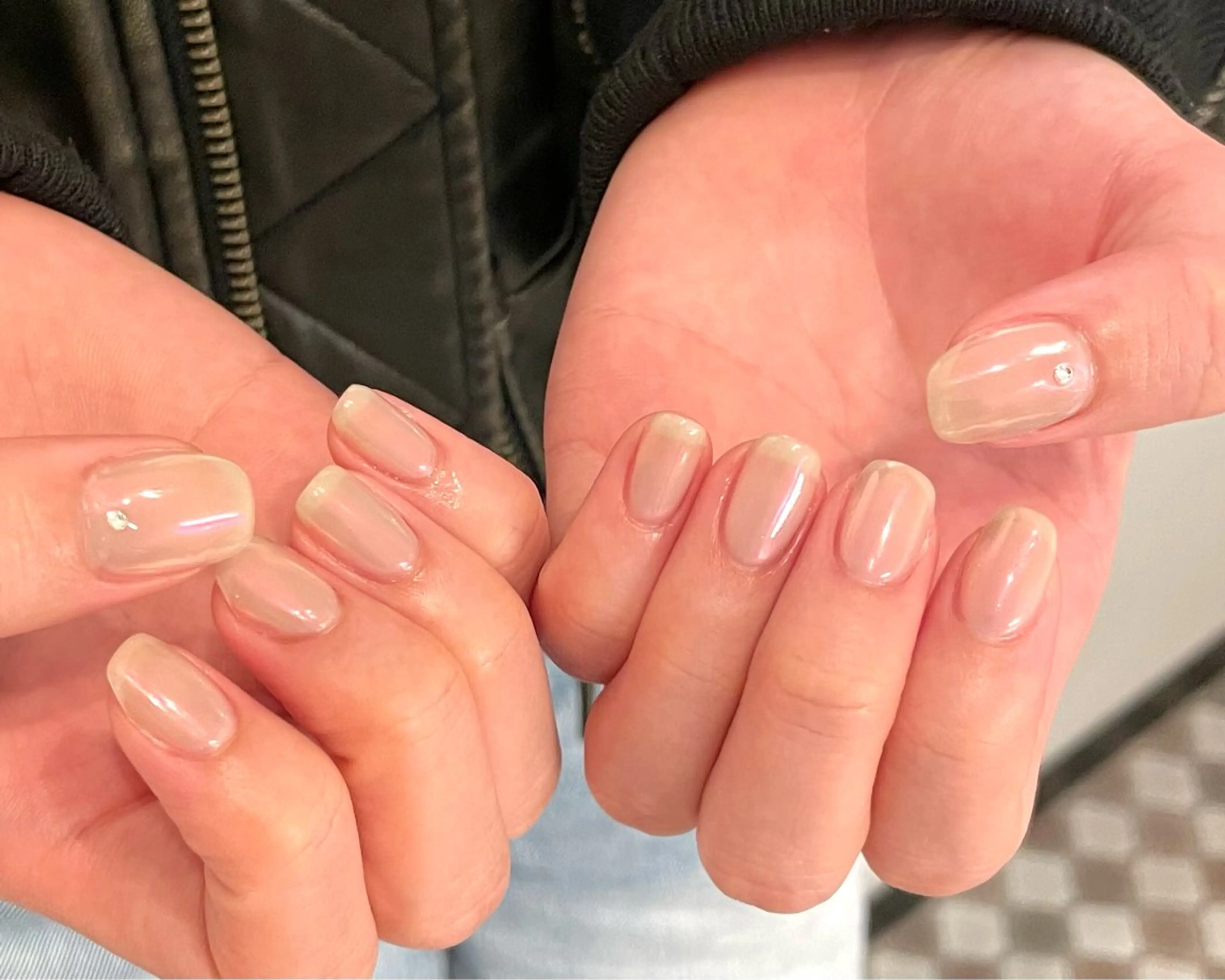 ネイル オーロラネイル ハンドネイル MARU  NAIL honokaのネイルデザイン