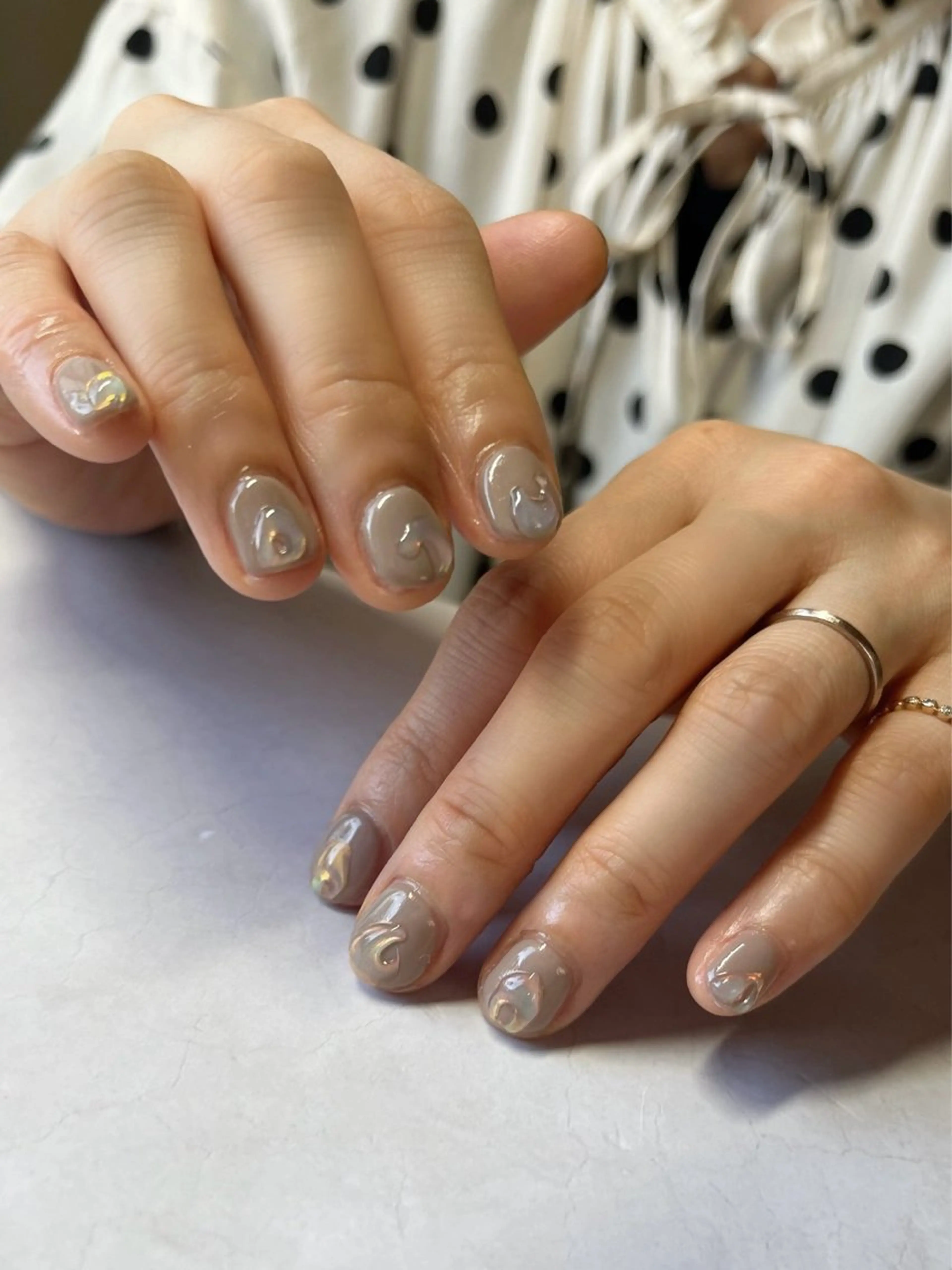 ネイル ハンドネイル MUKUTOU nail 　YUKIのネイルデザイン