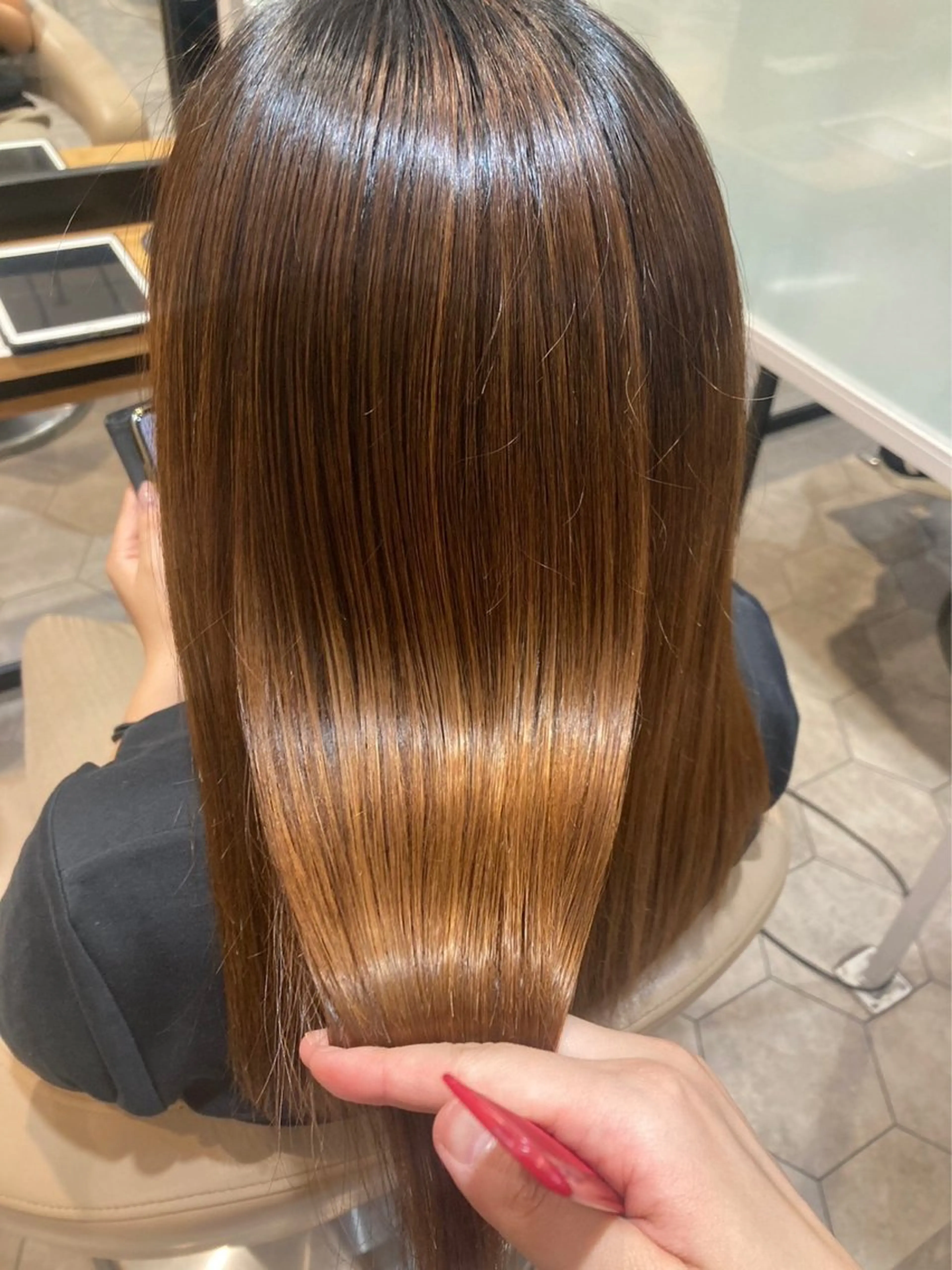 HAIR＆MAKE EARTH元住吉所属・髪質改善 特化掛川大輝のヘアスタイル