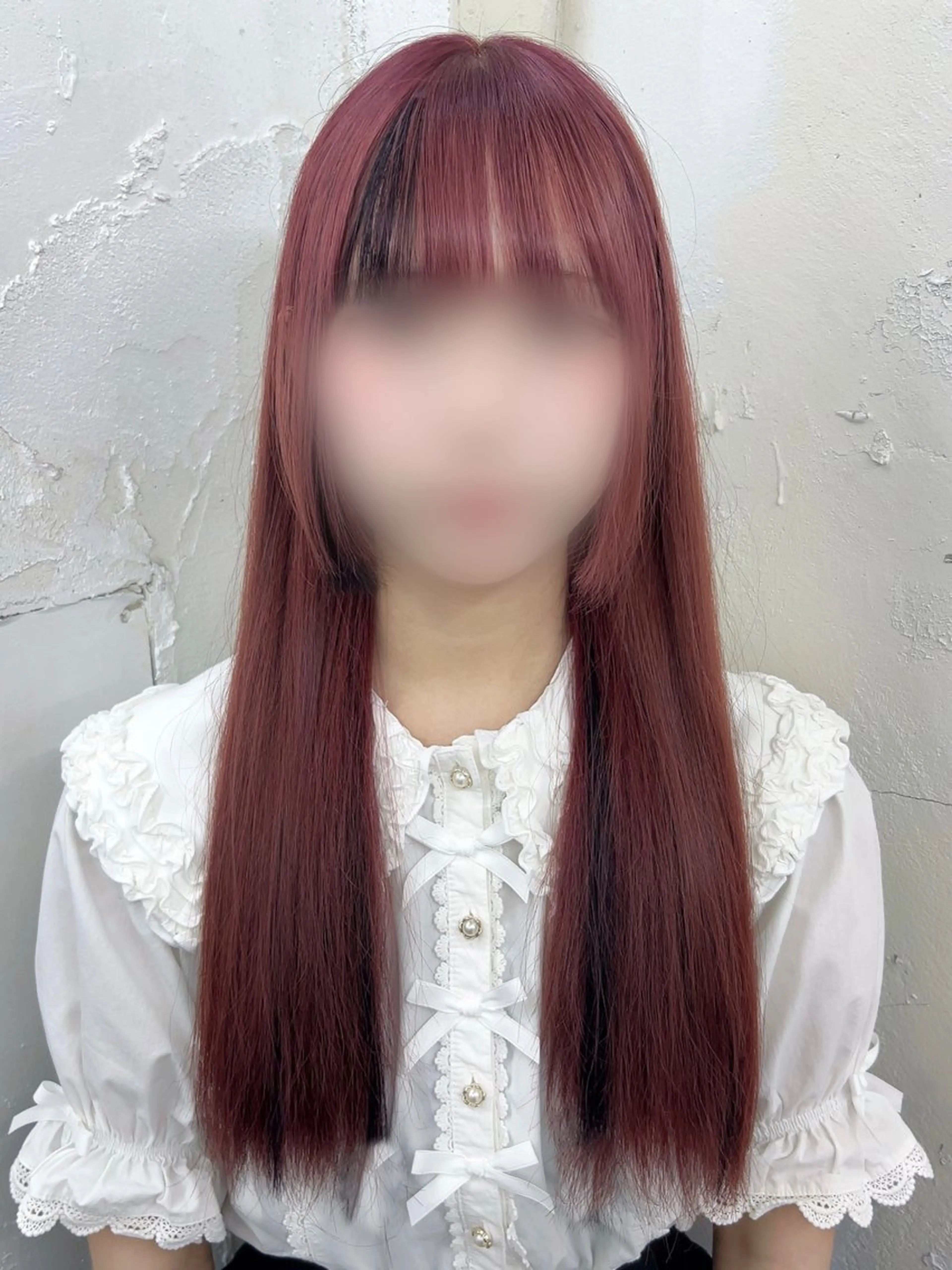 ロング カラー エクステ ヘアカラー トリートメント ☁️ྀི ALPHA . RISA☁️ྀིのヘアスタイル