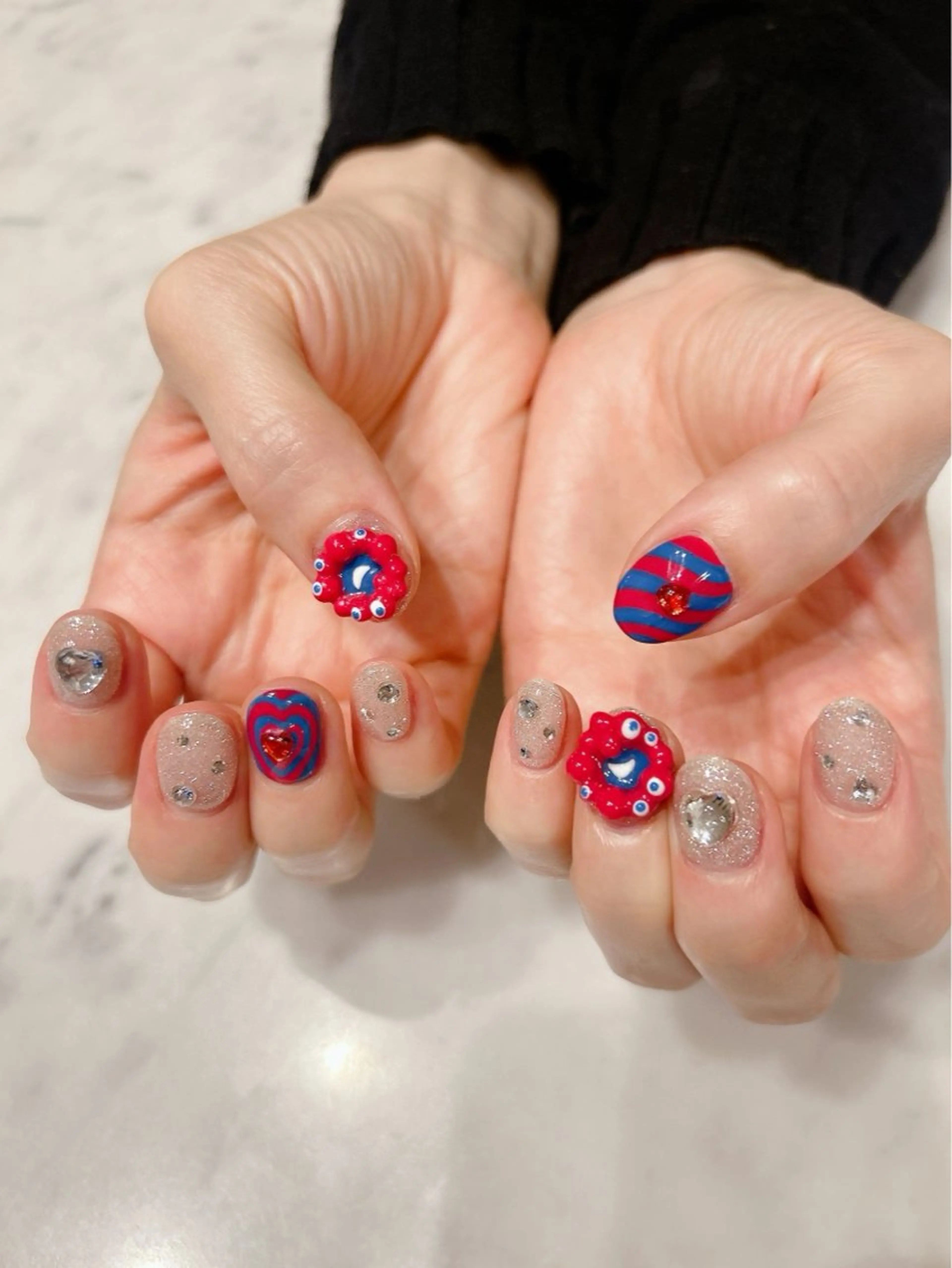 ネイル ハンドネイル Lélia nail Himariのネイルデザイン