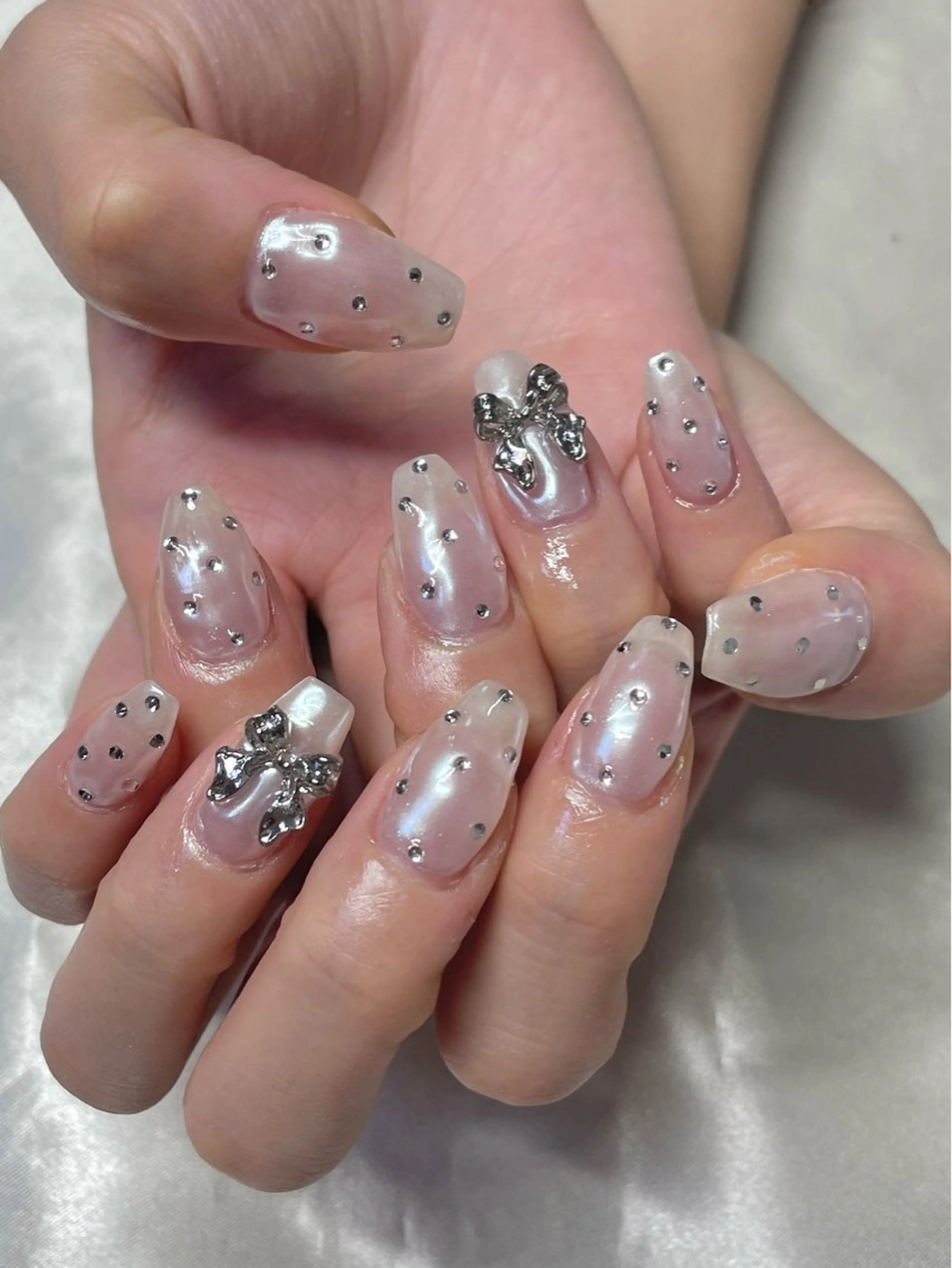 ネイル 長さ出し ハンドネイル RUMI nailのネイルデザイン