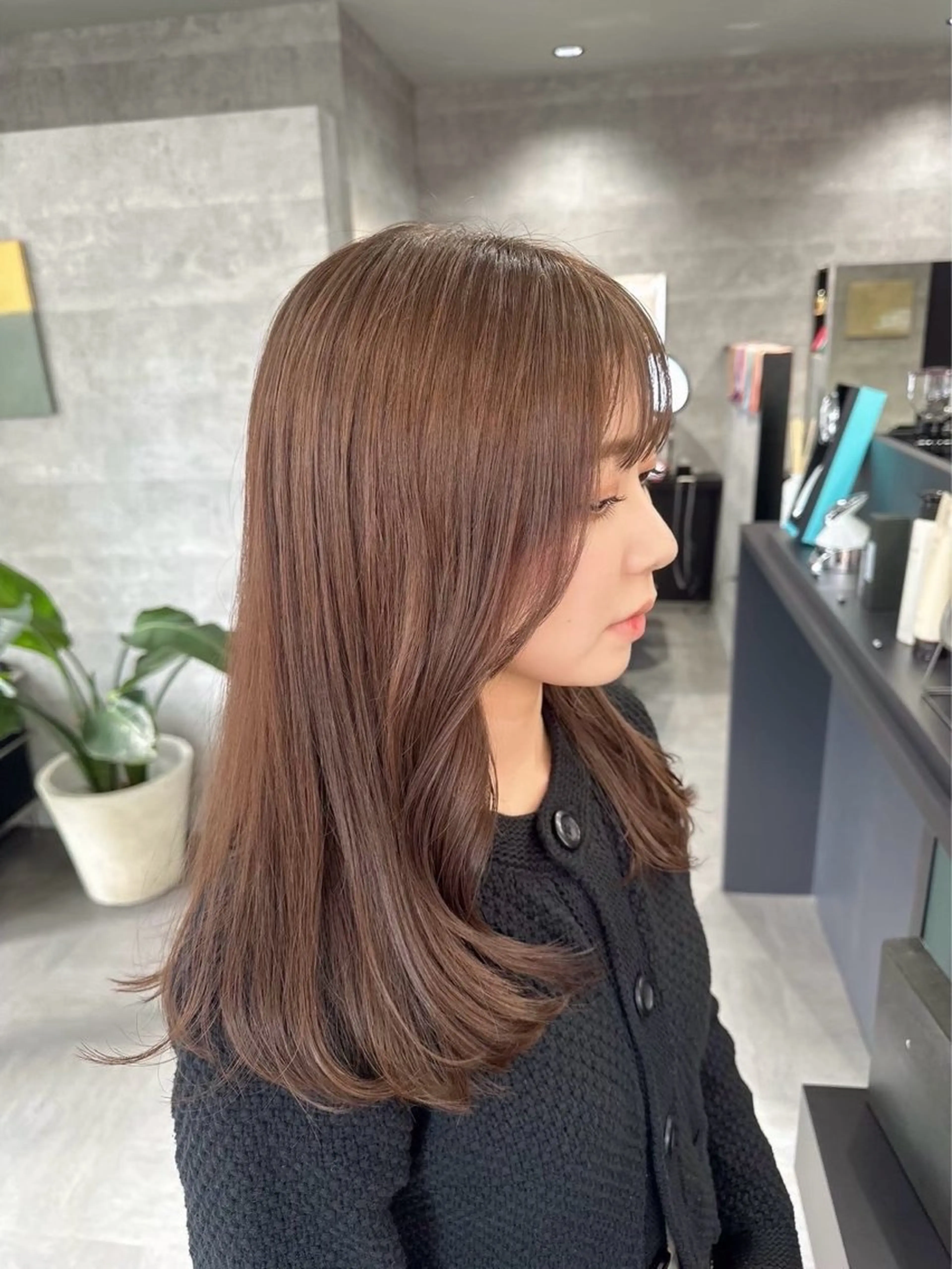 パーソナルカラー診断 /似合わせカラーのヘアスタイル