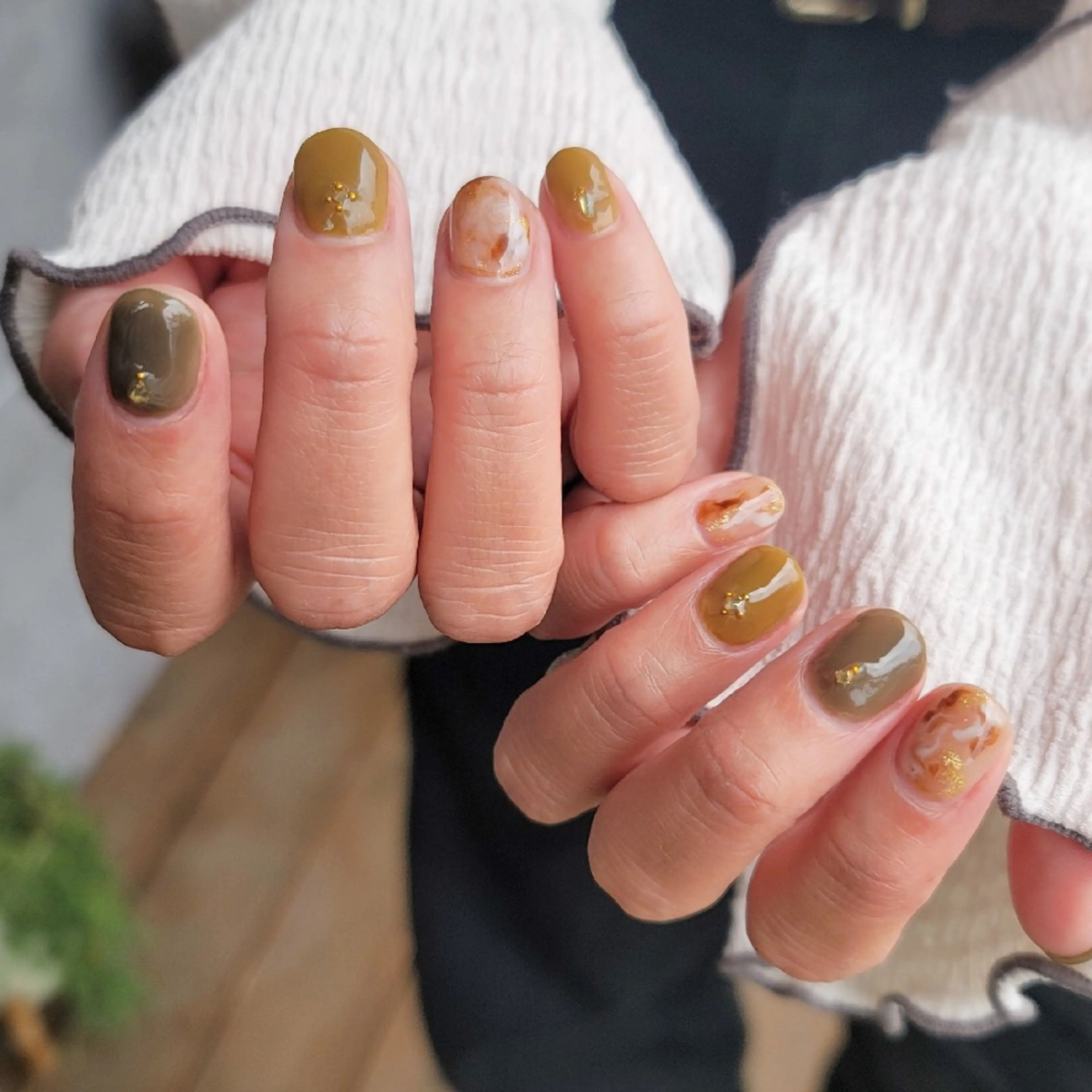 ネイル 🌲🌳🚪iiit o🌲🌳🌲のネイルデザイン