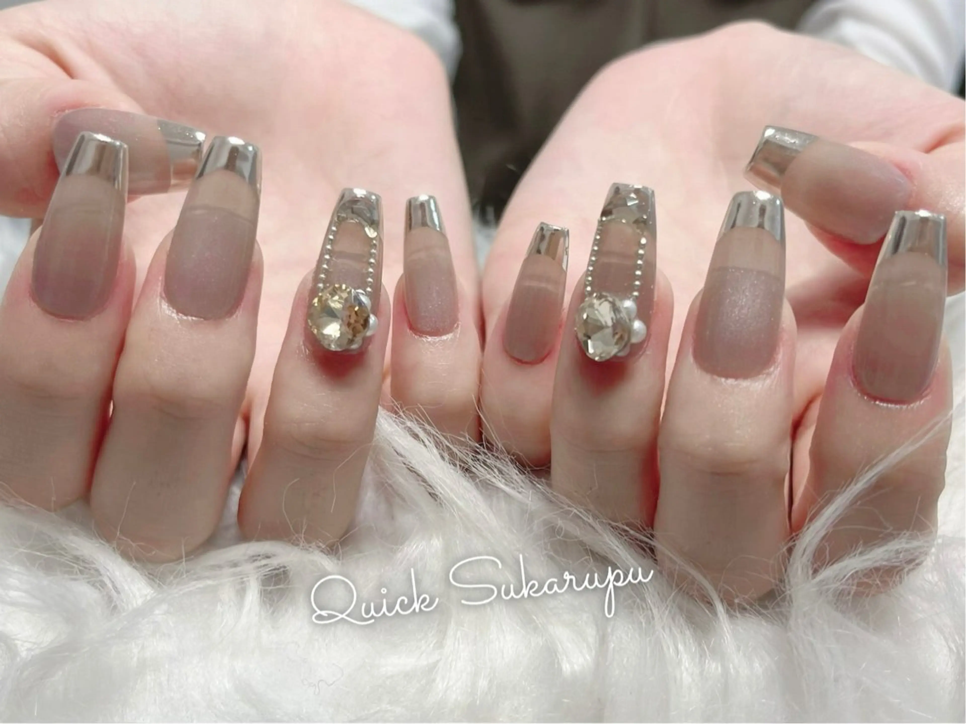 ネイル ハンドネイル Quick Sukarupu新宿のネイルデザイン