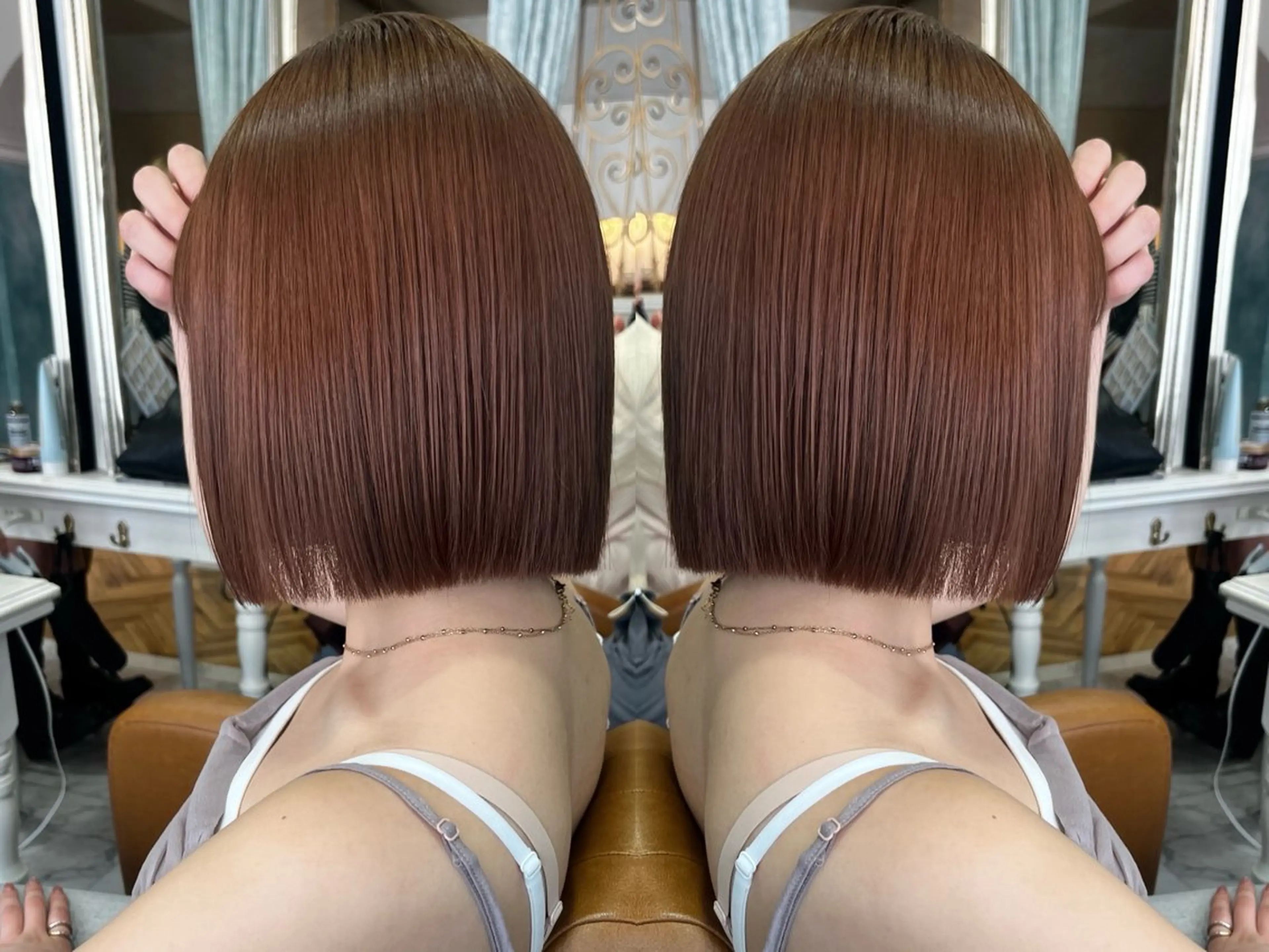 ショート 縮毛矯正 ✨艶髪🍒ナチュラル な縮毛矯正🍊Noaのヘアスタイル