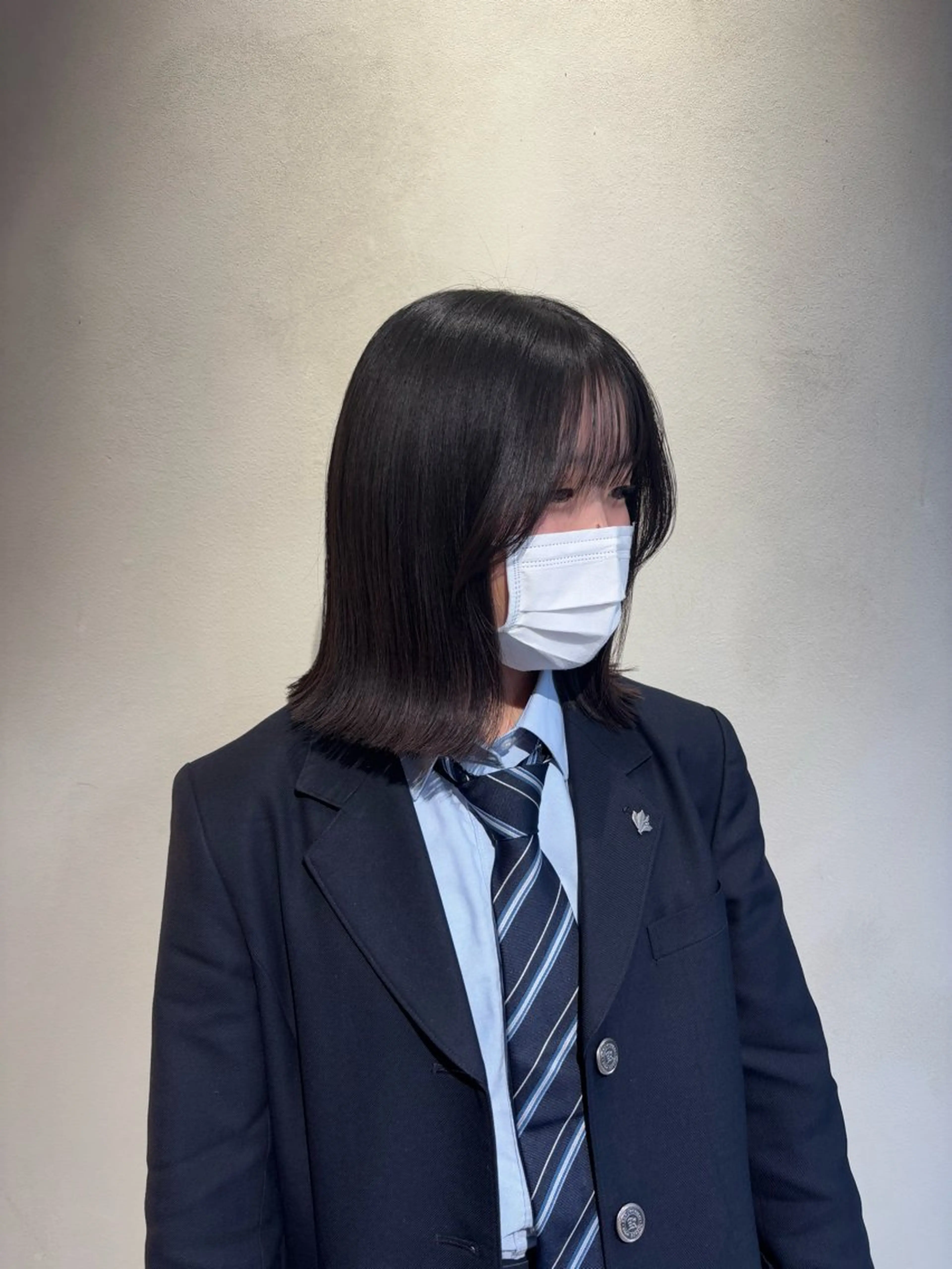 ミディアム カット ⠀ リコのヘアスタイル