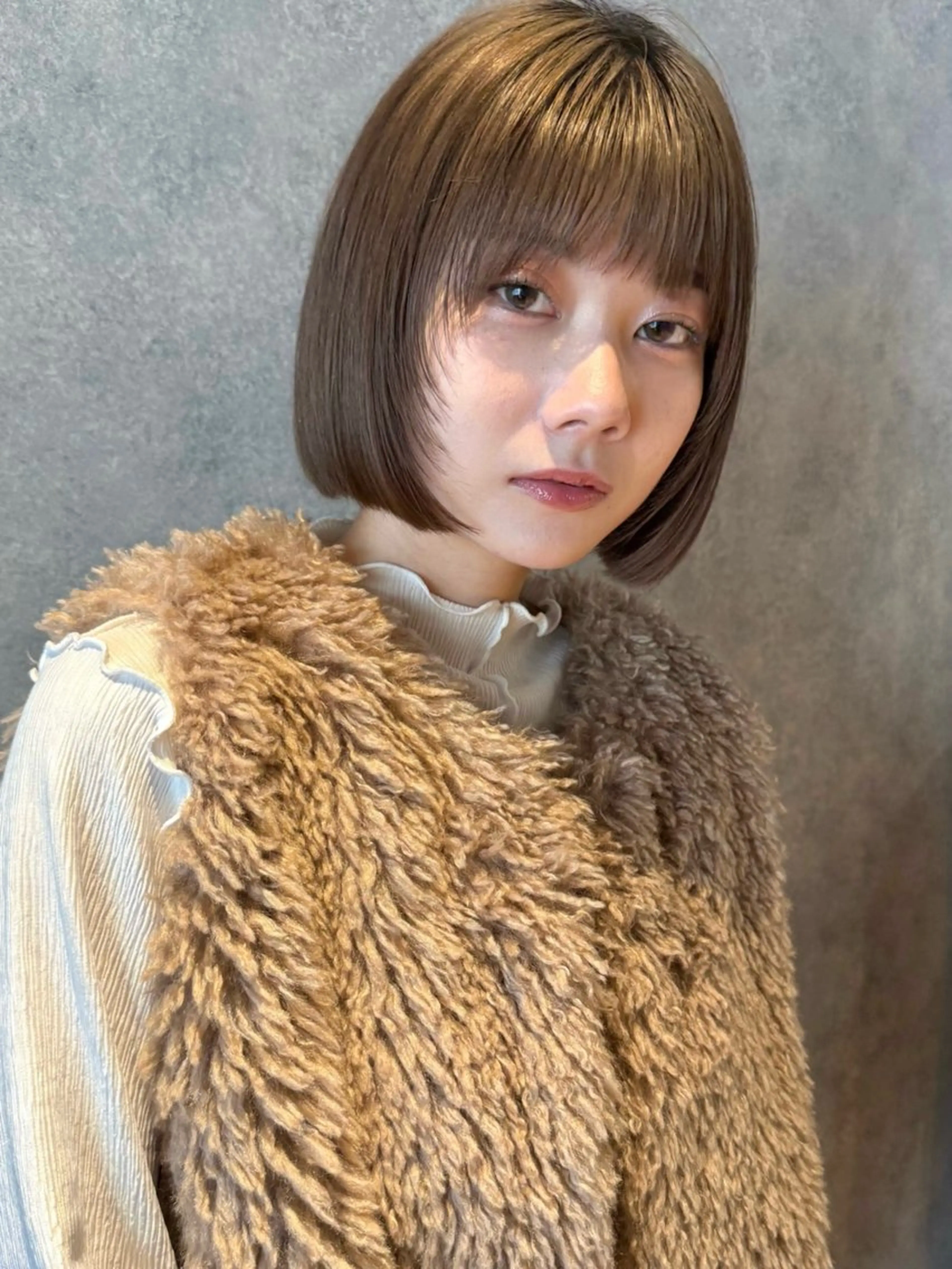 【ボブ、ショートカットレッスンモデル】3ステップトリートメント付き＊条件ありの写真