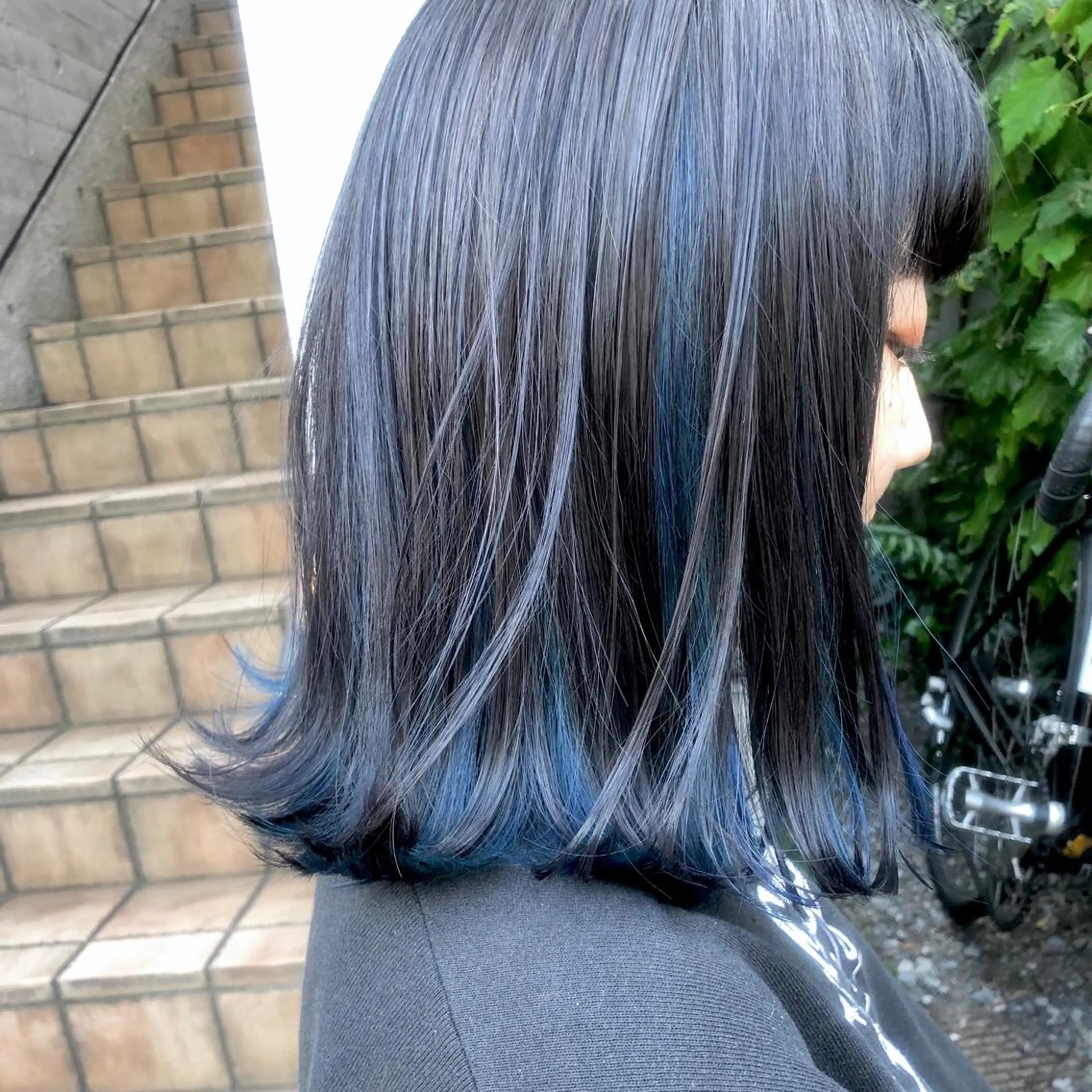 ミディアム カラー ヘアアレンジ ブリーチなしで透明感 艶カラー【Ryo】のヘアスタイル