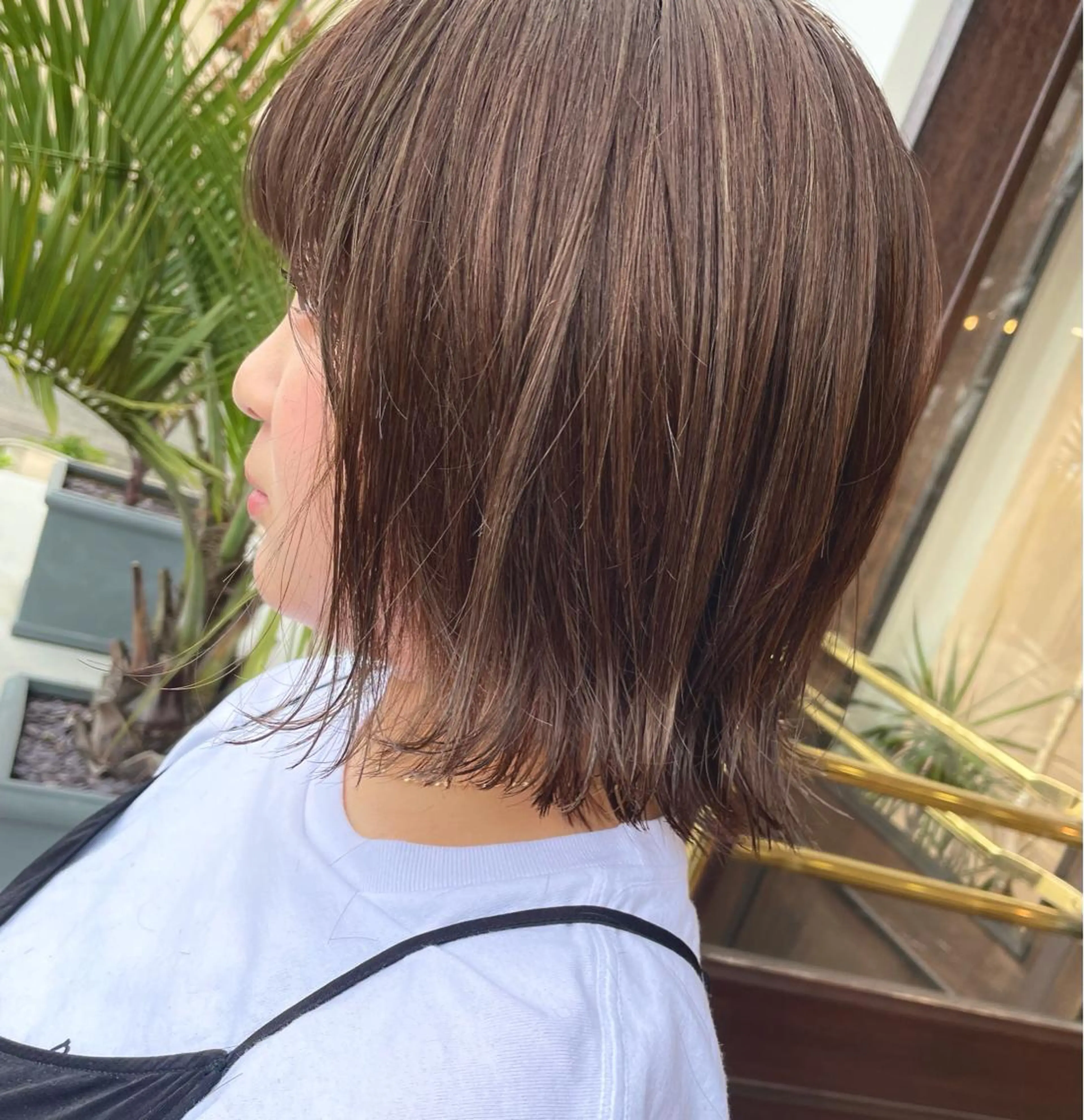 ショート カラー ハイライトカラー ハイライト 三村 桜生のヘアスタイル