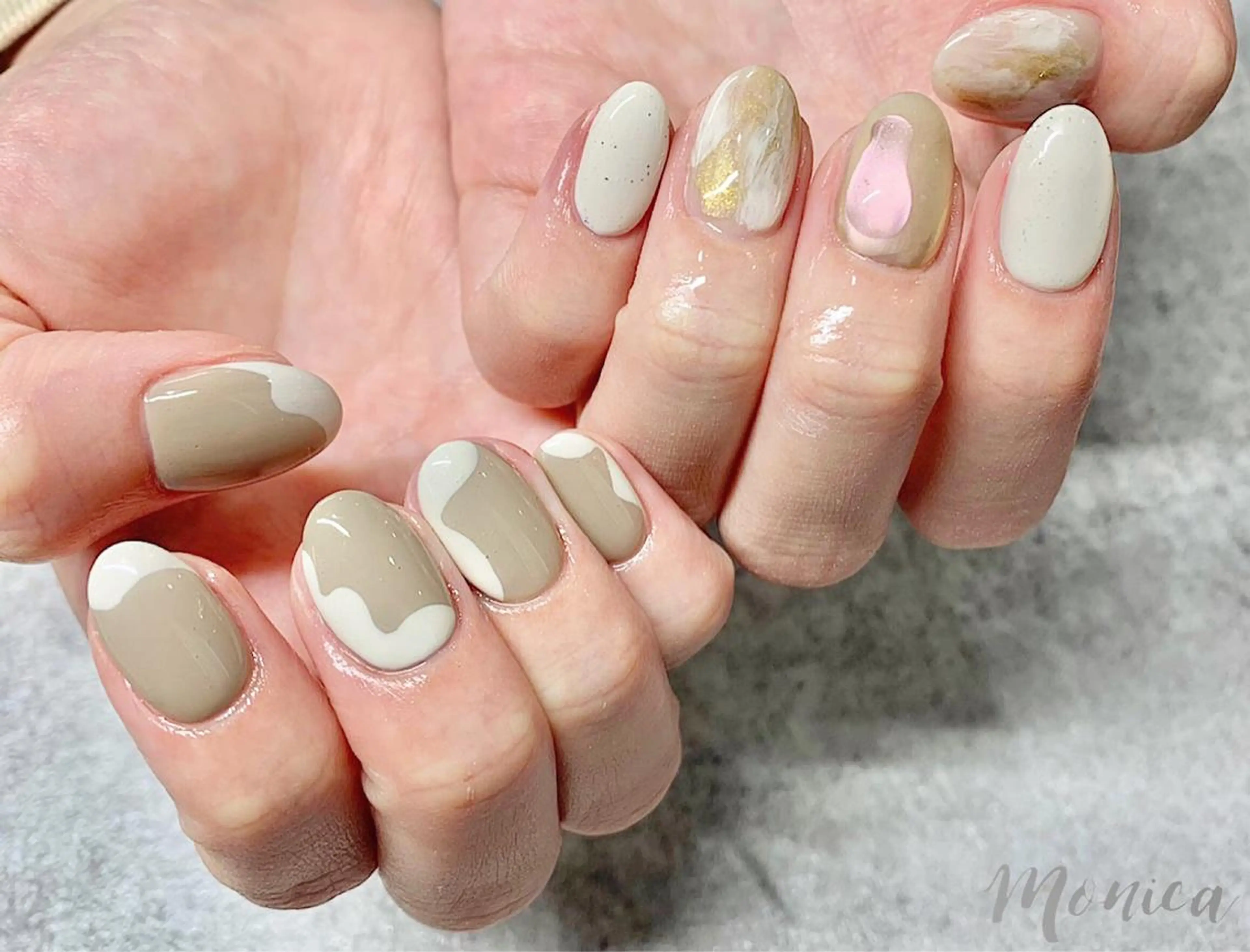 ネイル ハンドネイル nailsalon MONICAのネイルデザイン