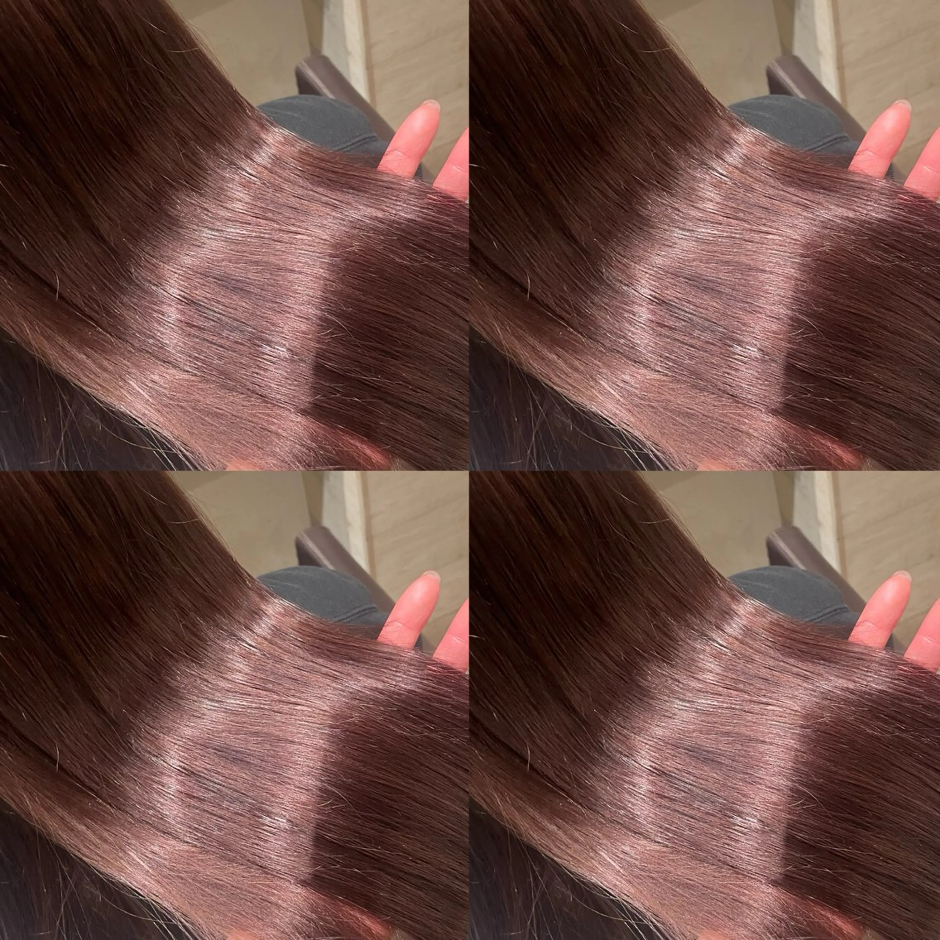 セミロング カラー カット ヘアカラー トリートメント 大人可愛い韓国ヘア きららのヘアスタイル