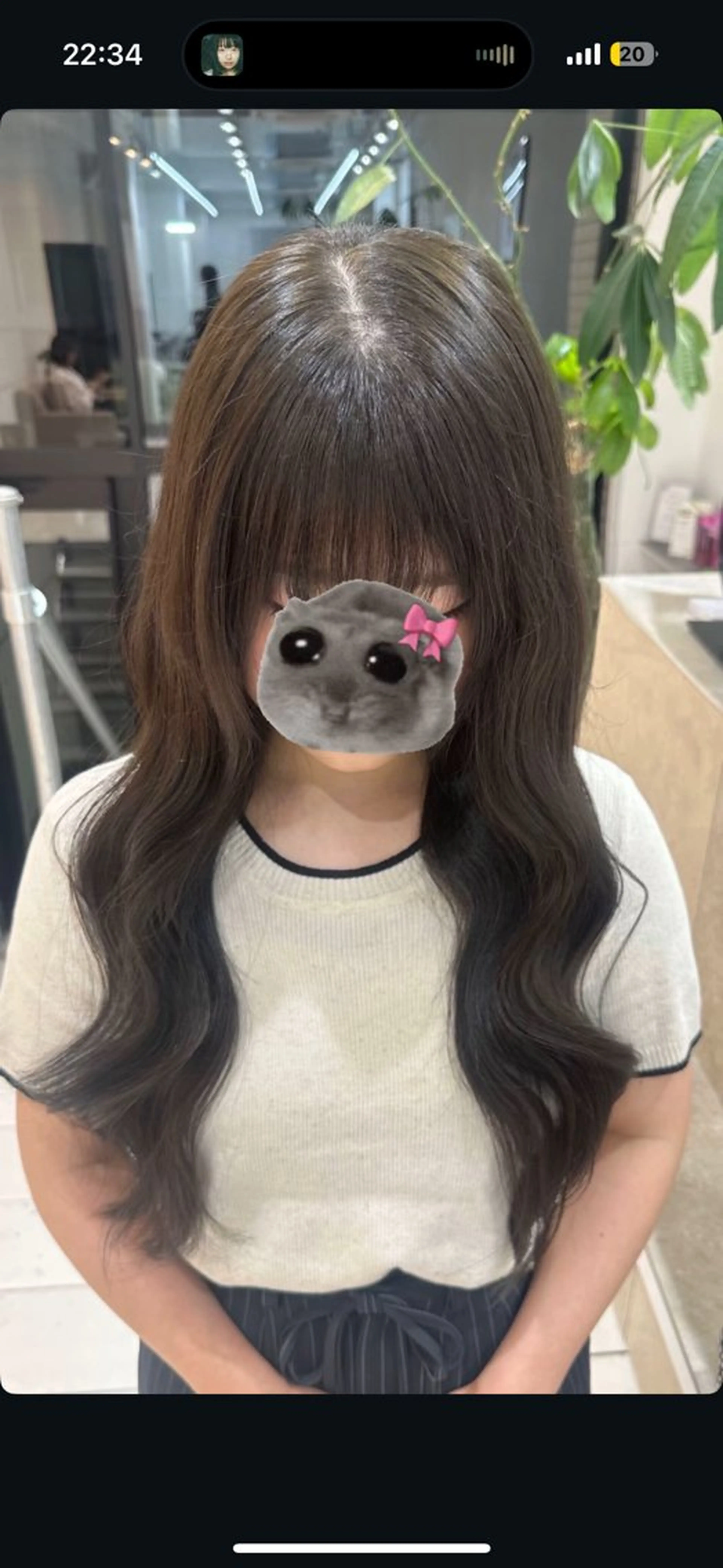 ロング カラー ヘアカラー トリートメント 🩷ブリーチなし韓国 へア🩷HARUKAのヘアスタイル