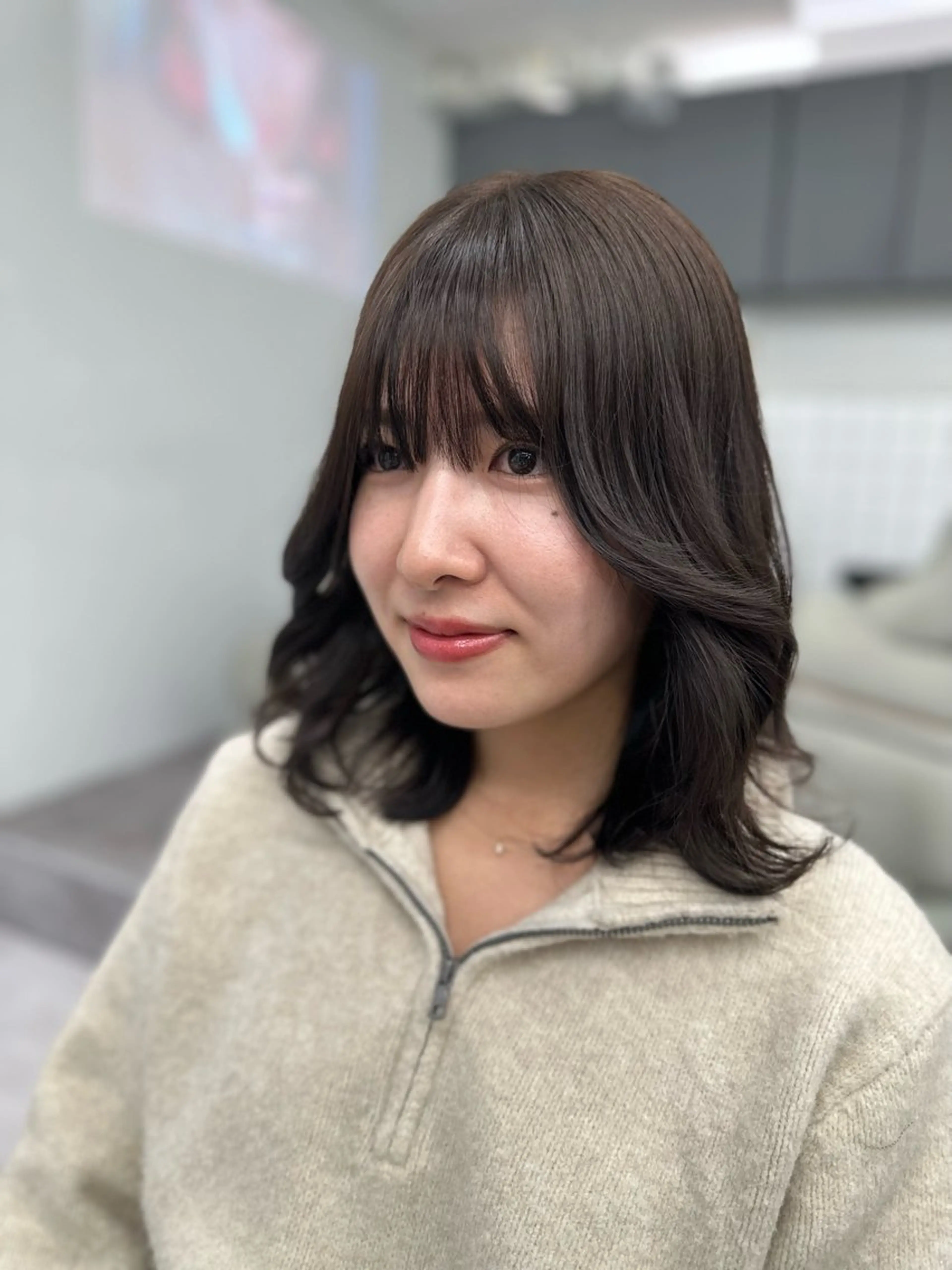 ショート ボブ 前髪顔まわりカット 🌈中村海聖のヘアスタイル