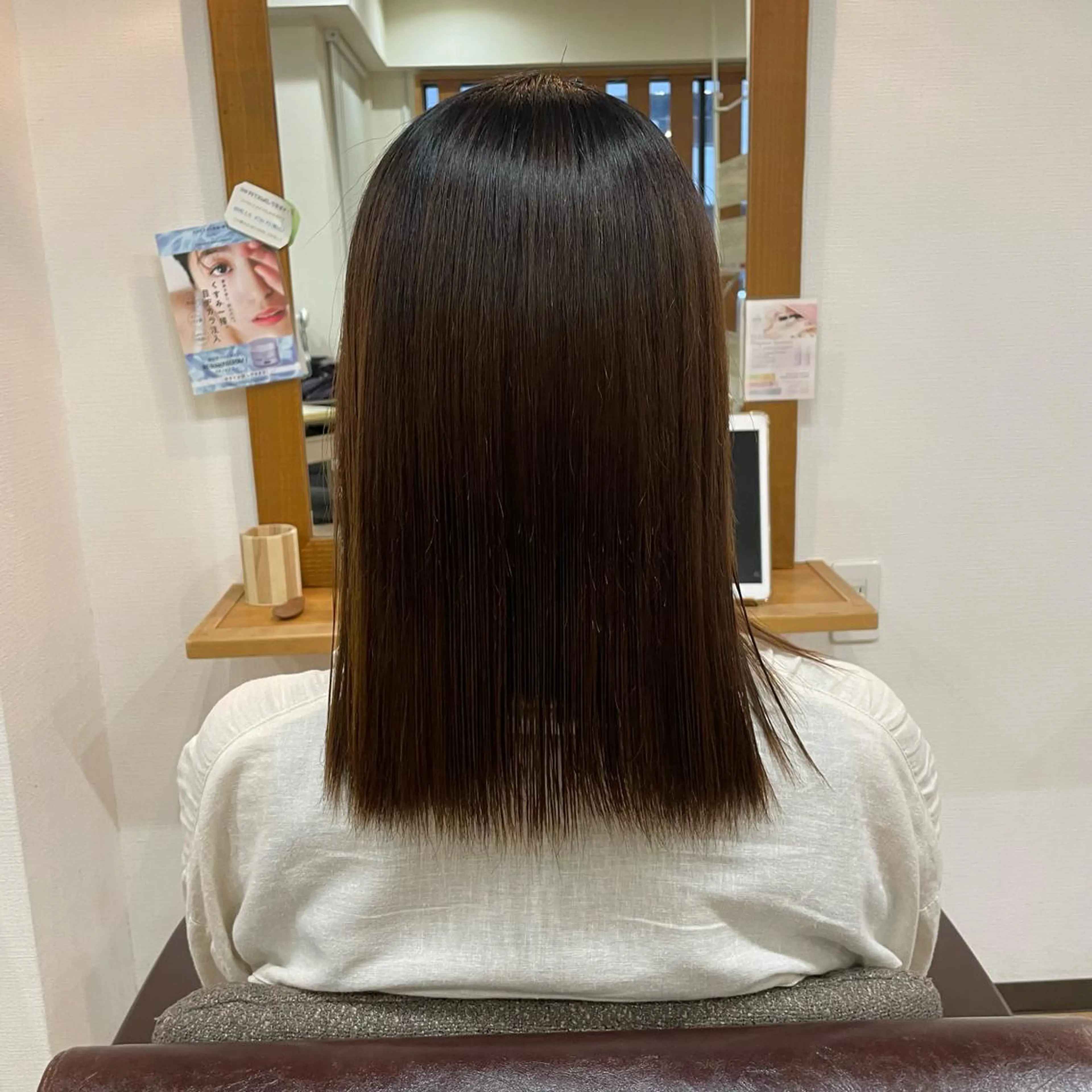 ミディアム パーマ 縮毛矯正 トリートメント hair salon Louvre所属・インナー希望者募集中 末吉涼夏のヘアスタイル
