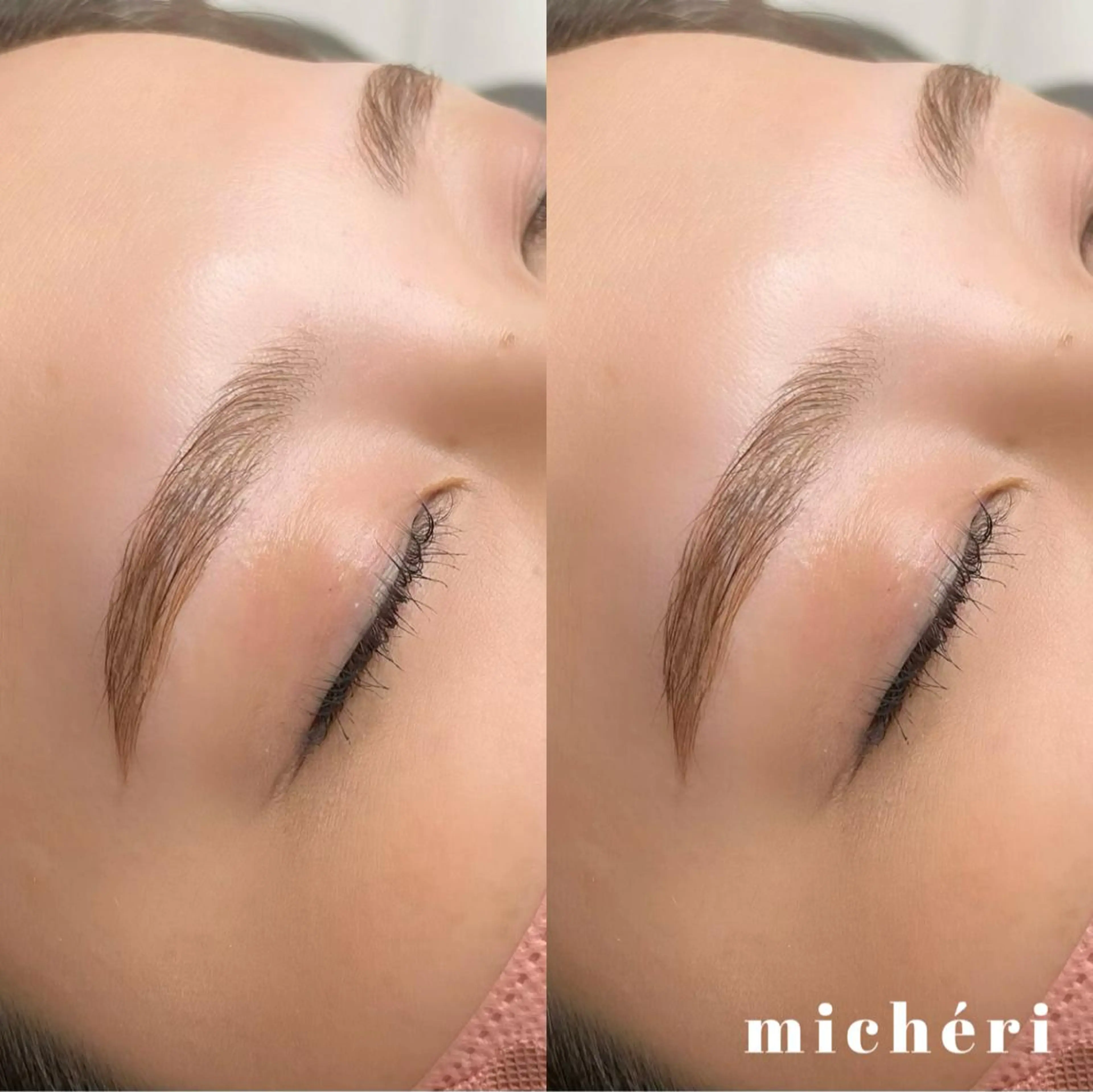 アイブロウ ワックス脱毛 michéri aoiのマツエク・マツパデザイン