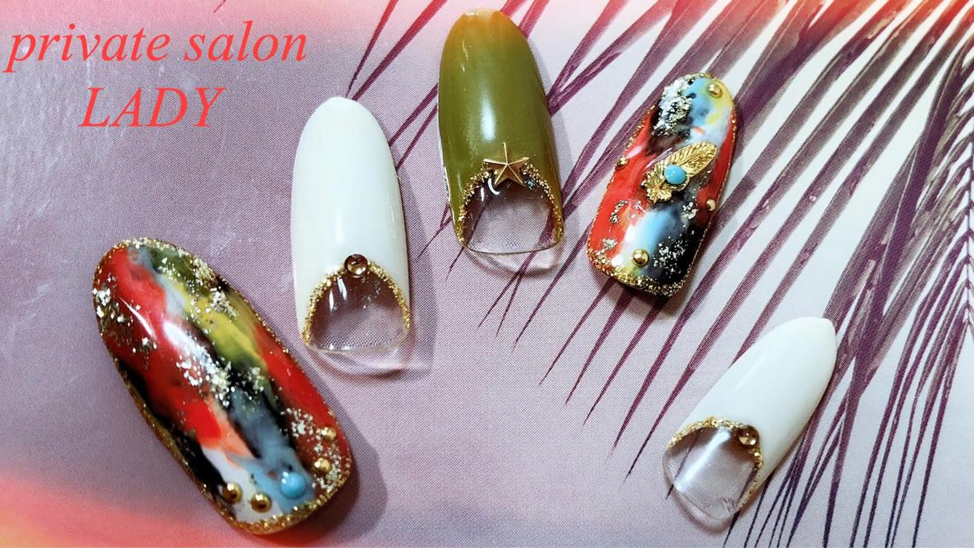 ネイル ハンドネイル 桜田 麻菜のネイルデザイン