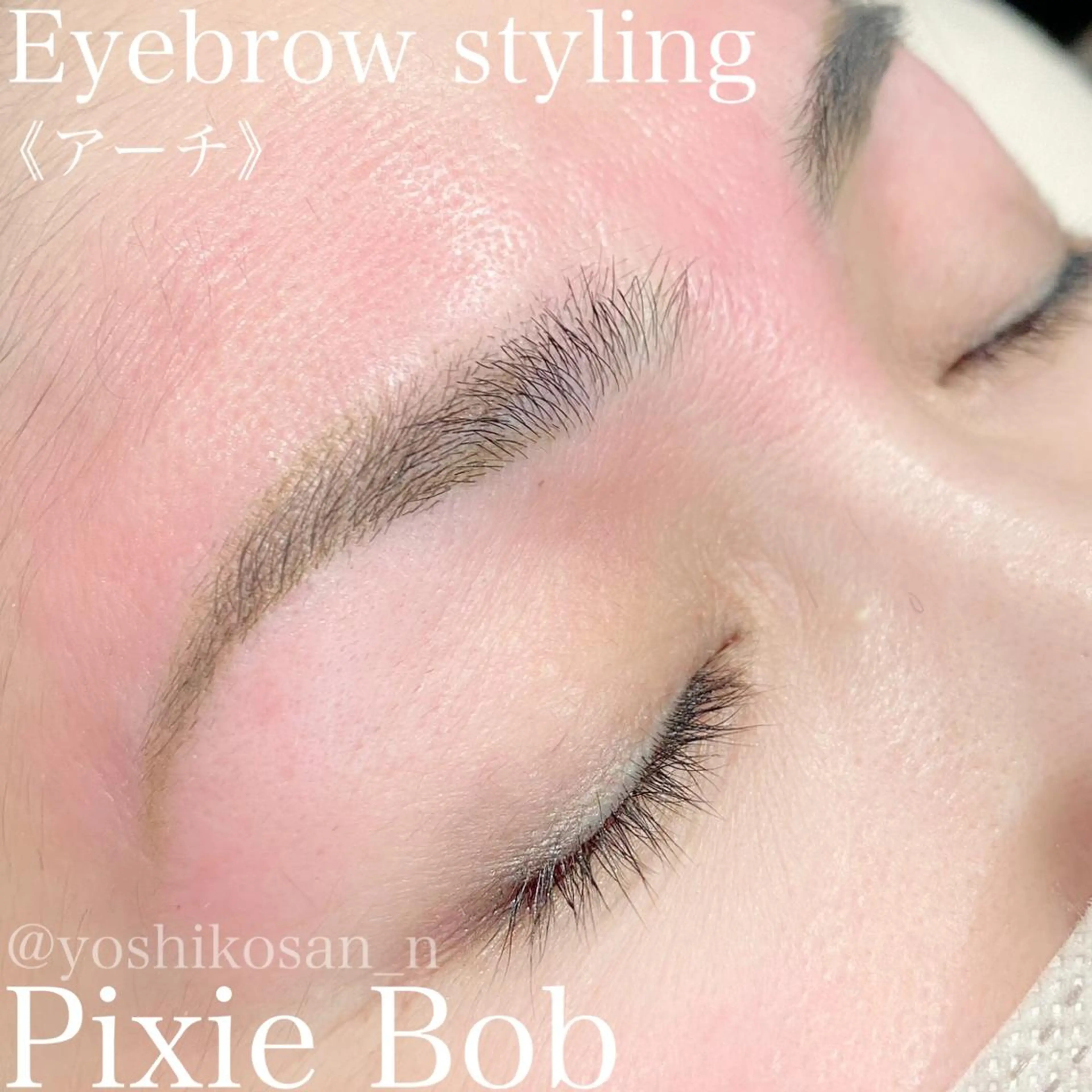 アイブロウ ワックス脱毛 眉カット その他(アイブロウ) Pixie Bob 🐈‍⬛　位田のヘアスタイル