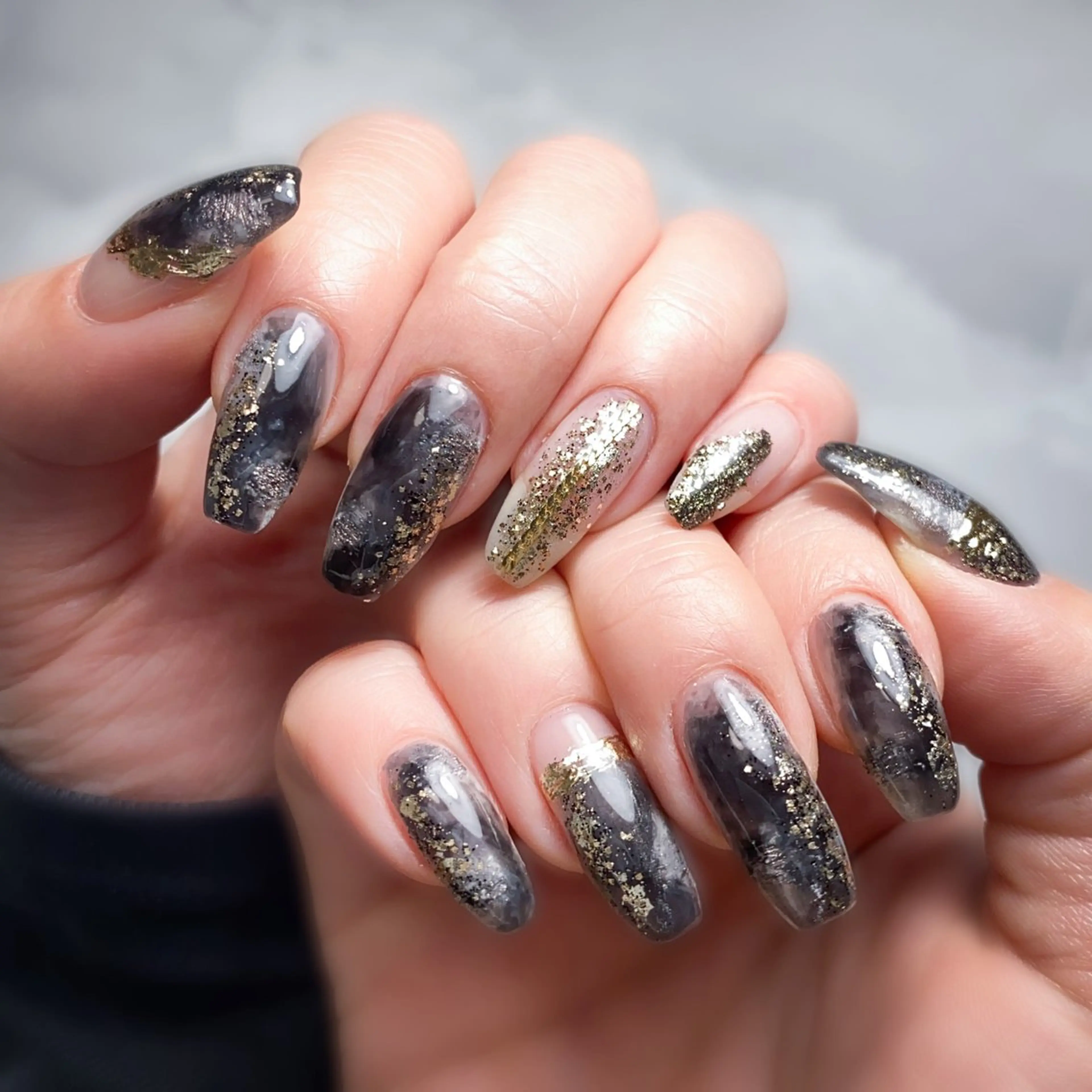 ネイル ハンドネイル &.nail/ ニュアンス/持込み可のネイルデザイン