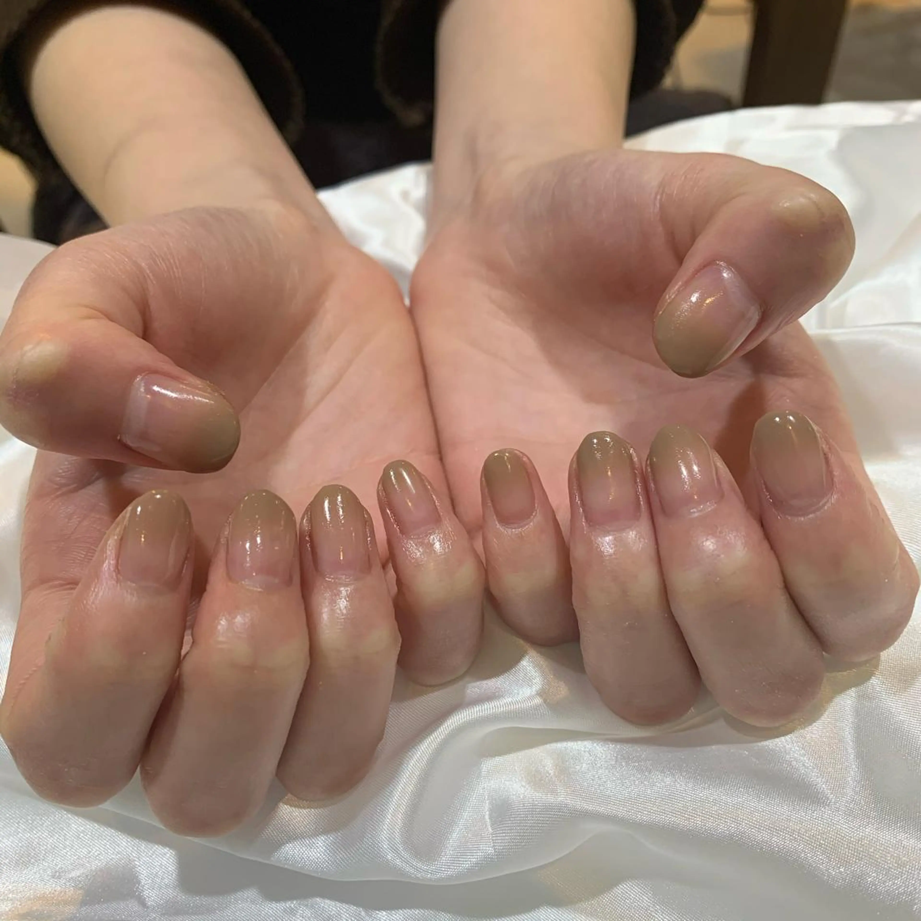 ネイル 極艶透明感カラー💖 髪質改善/出雲つぐみのヘアスタイル