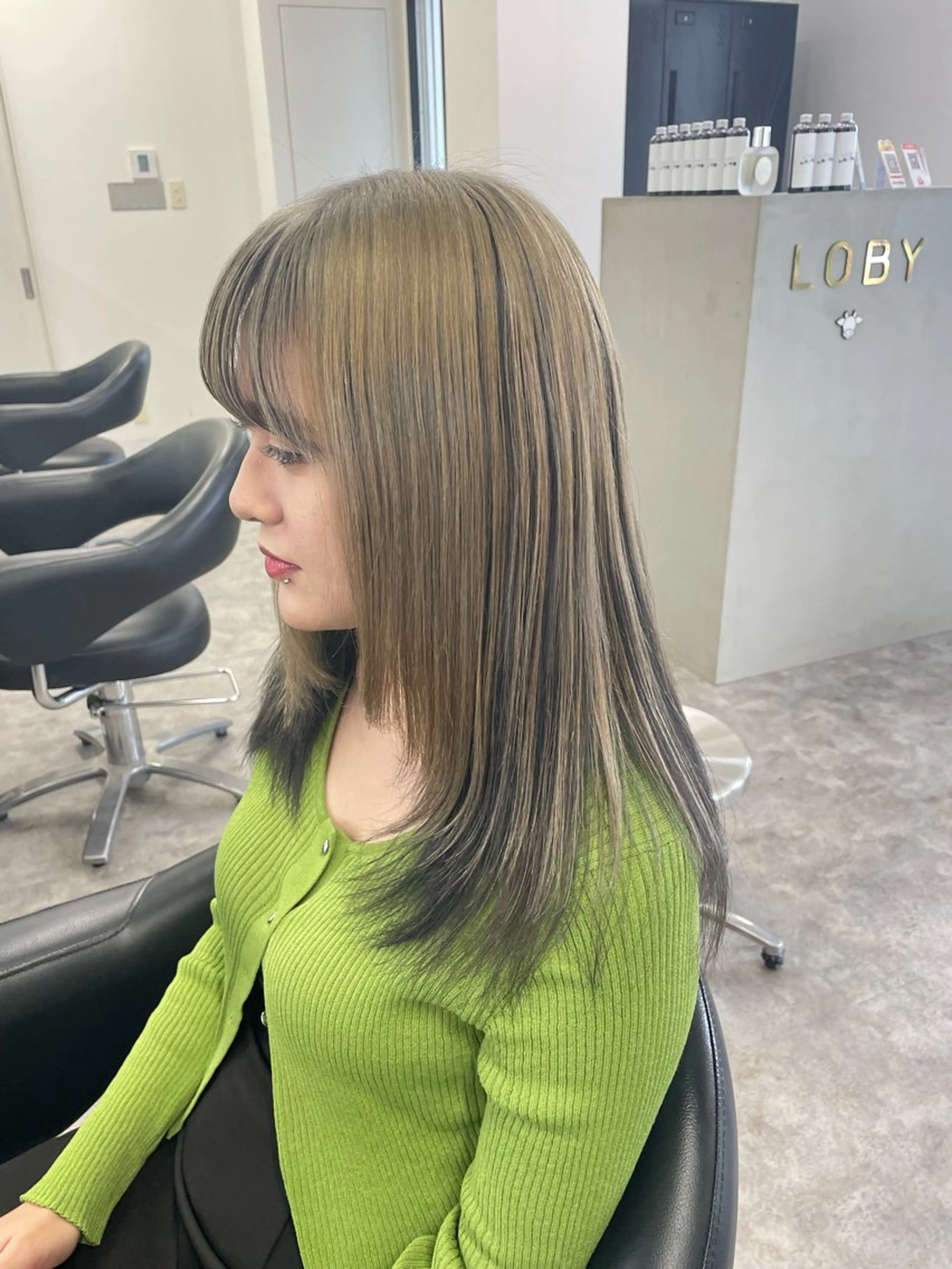 セミロング カラー LOBY浦添店所属・LOBY浦添店 NABEのその他イメージ