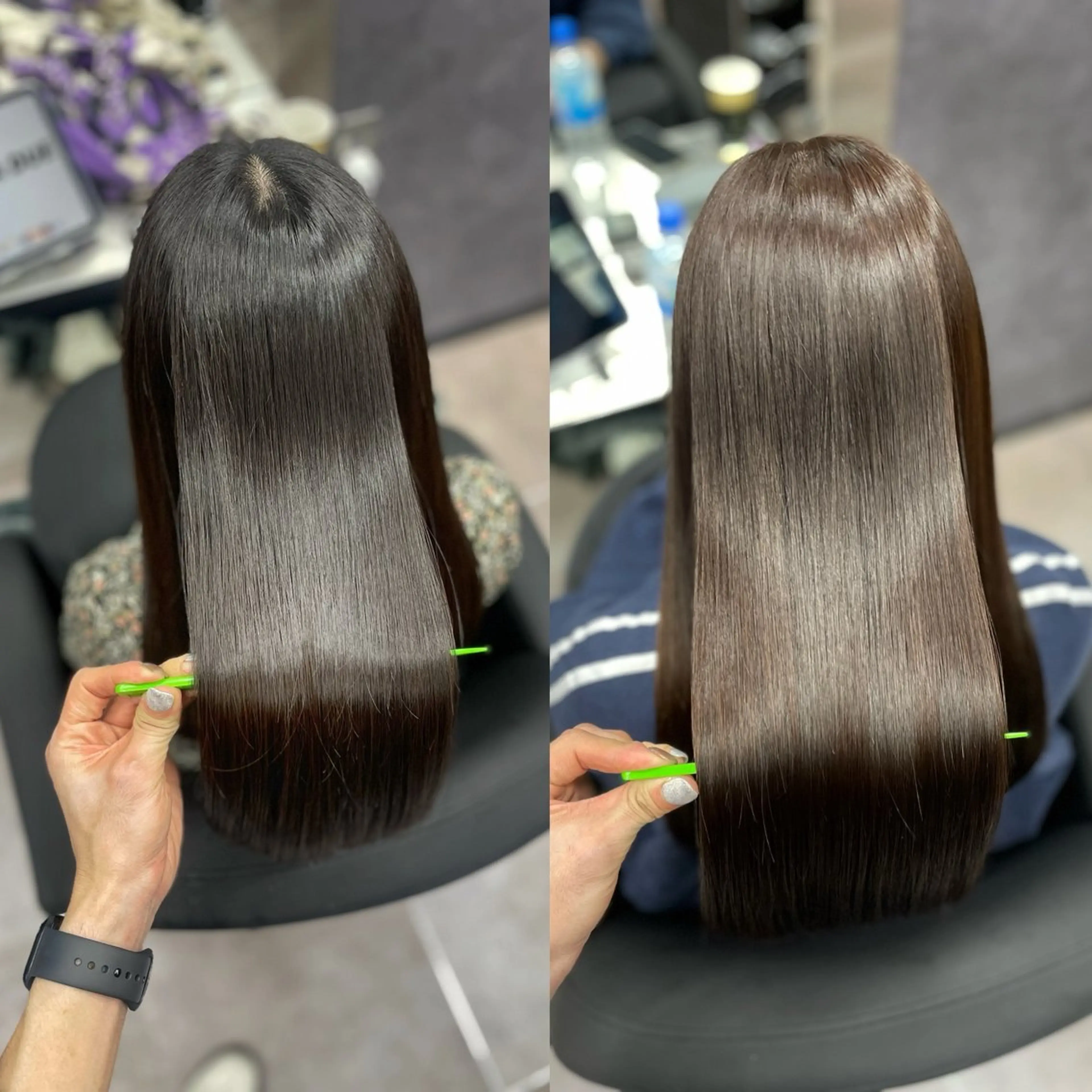 ロング カット ヘアカラー トリートメント CYNTHIADUE 店長✂︎IRISUのヘアスタイル