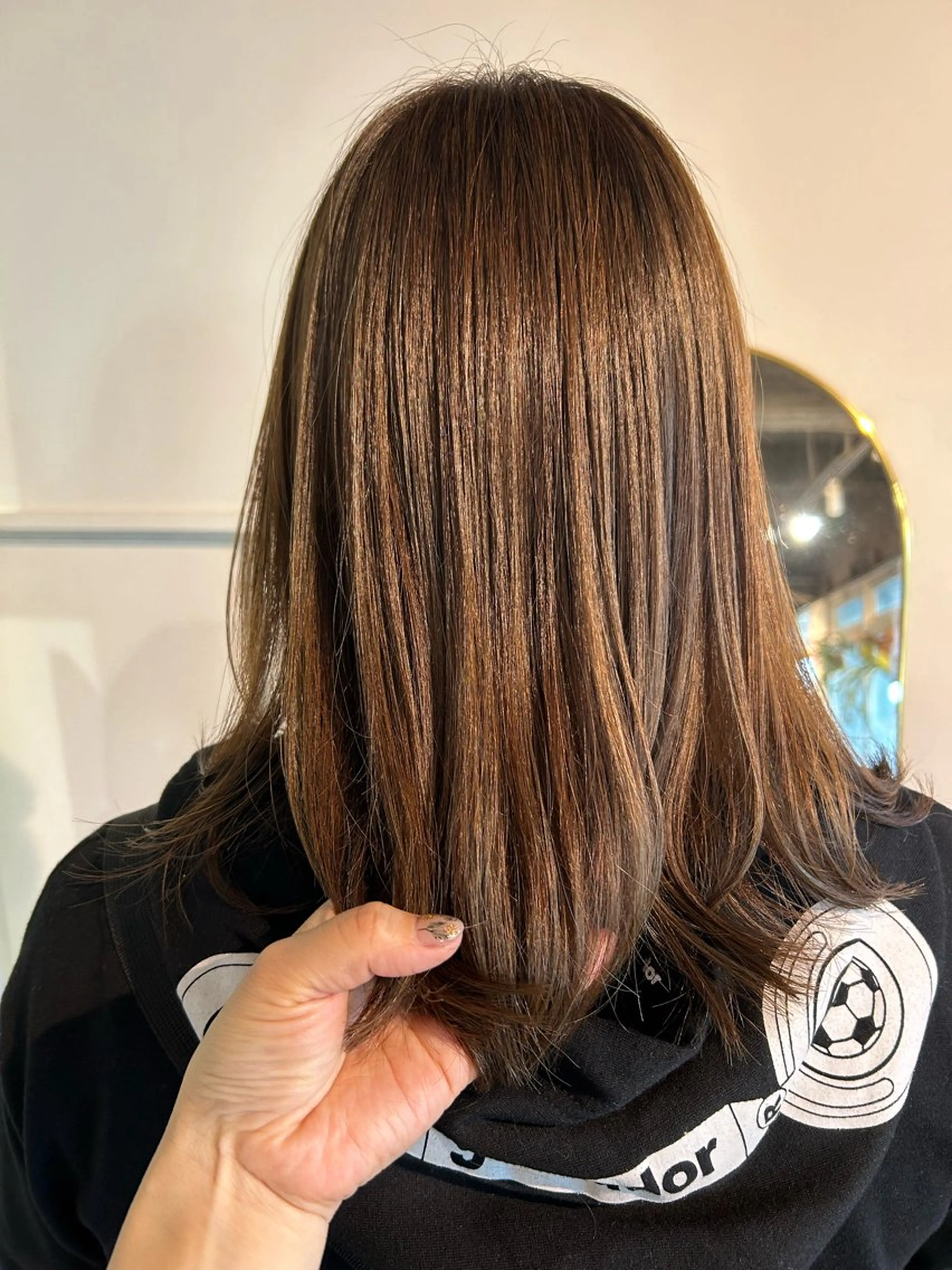 ミディアム 透明感カラー 暖色shihoのヘアスタイル