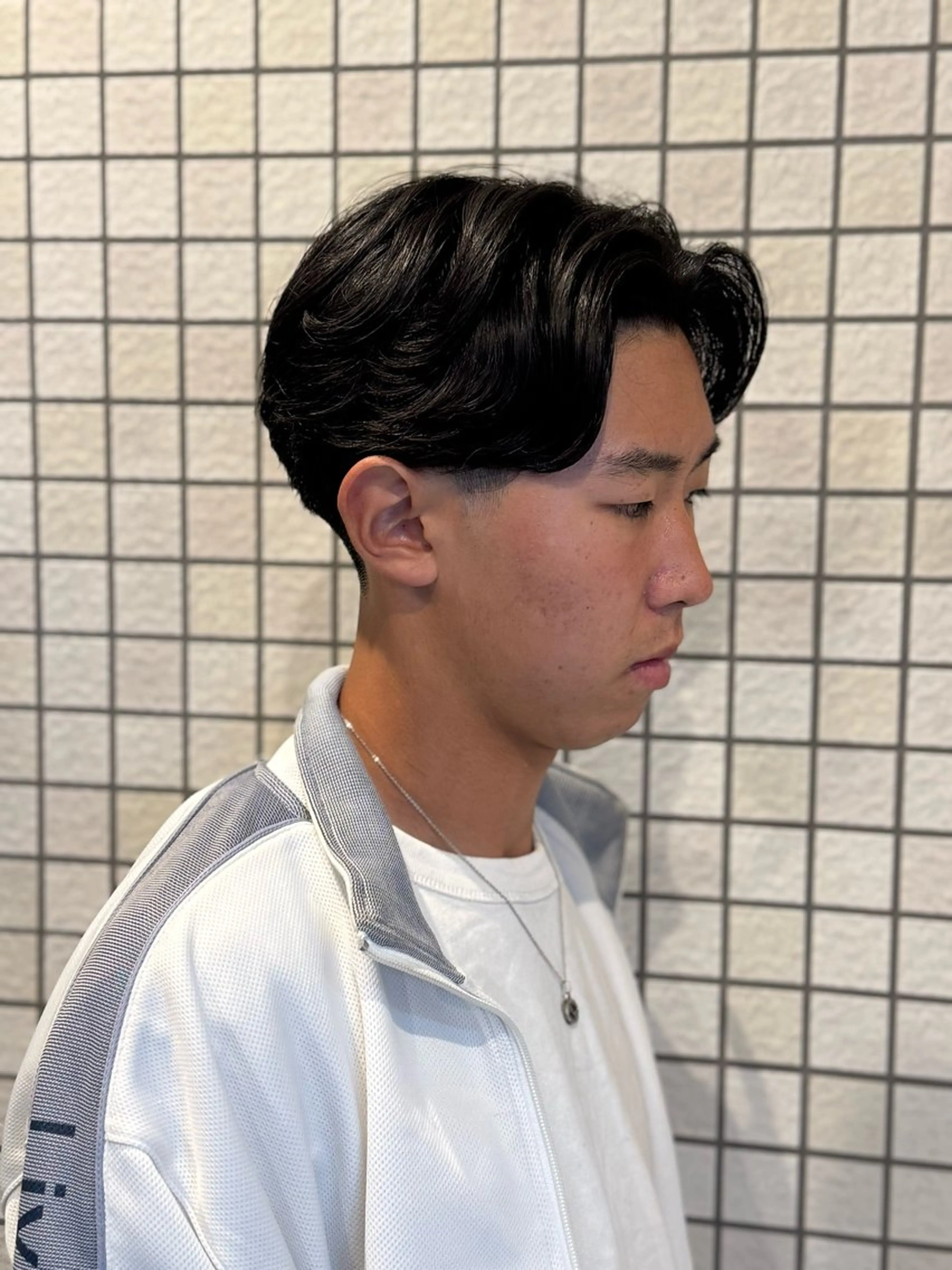 メンズ カット パーマ 🔥フェードパーマ NO.1/LEO🔥のヘアスタイル