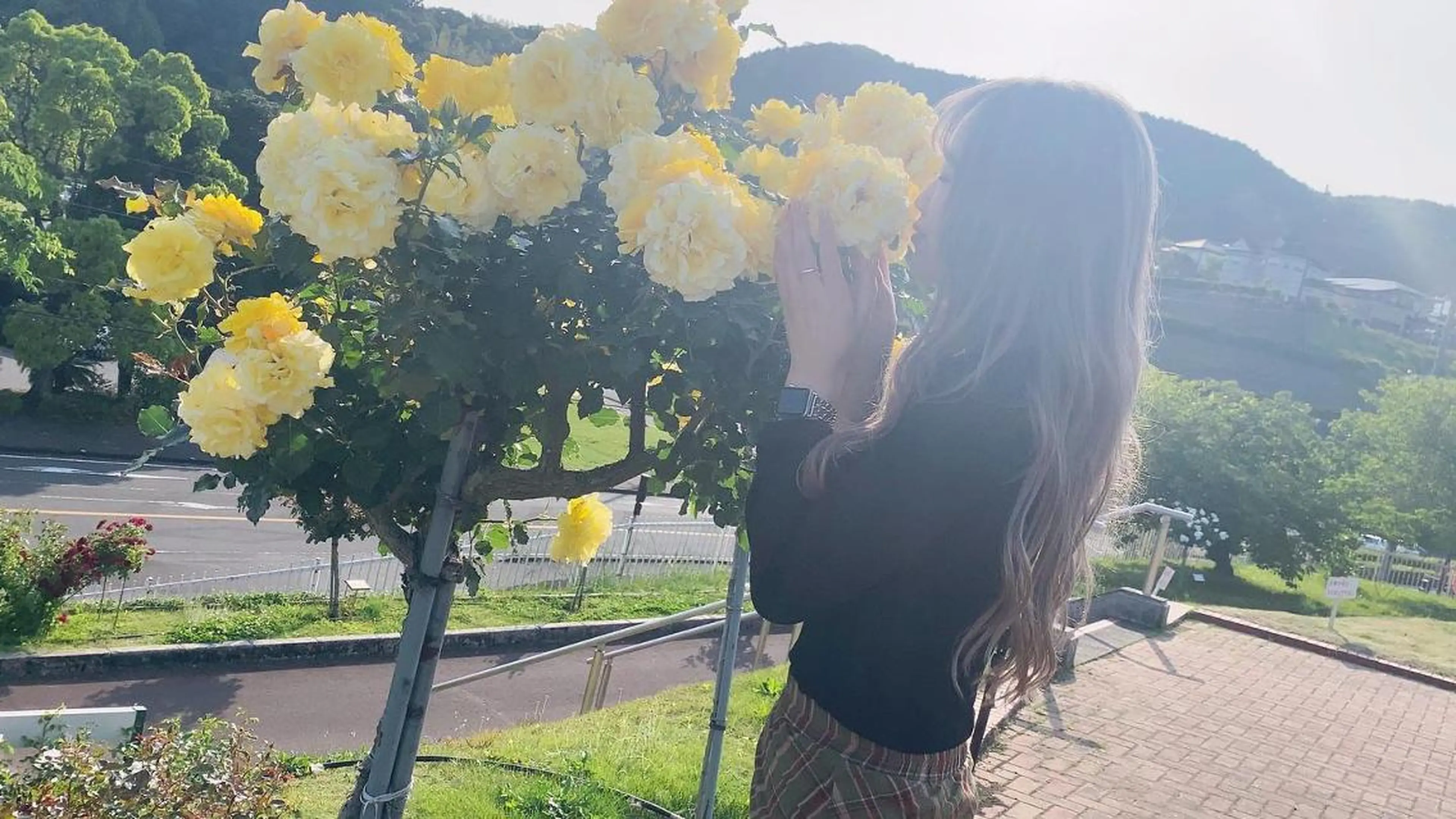 ロング カラー UNDER vr 【アンダーバー】のヘアスタイル